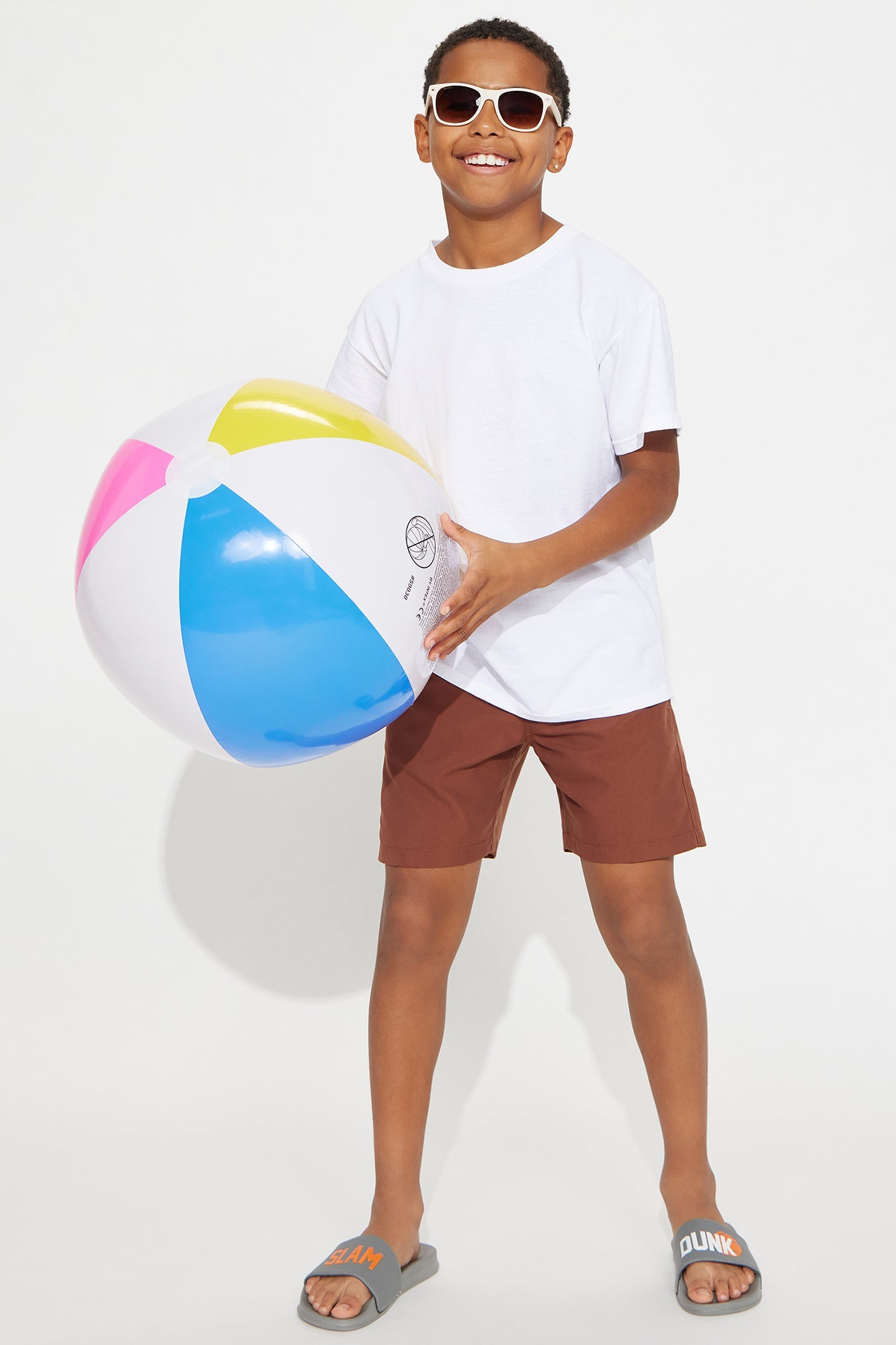 Mini Montez stretch swim trunk - Chocolate