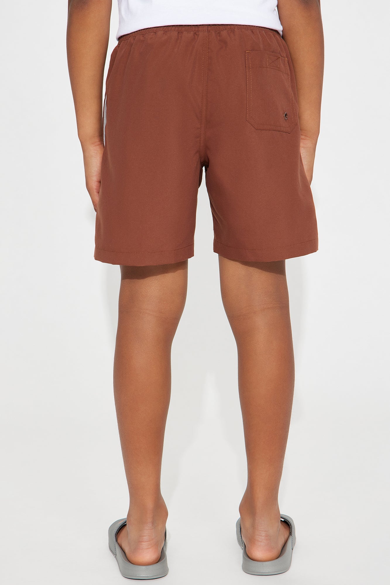Mini Montez stretch swim trunk - Chocolate