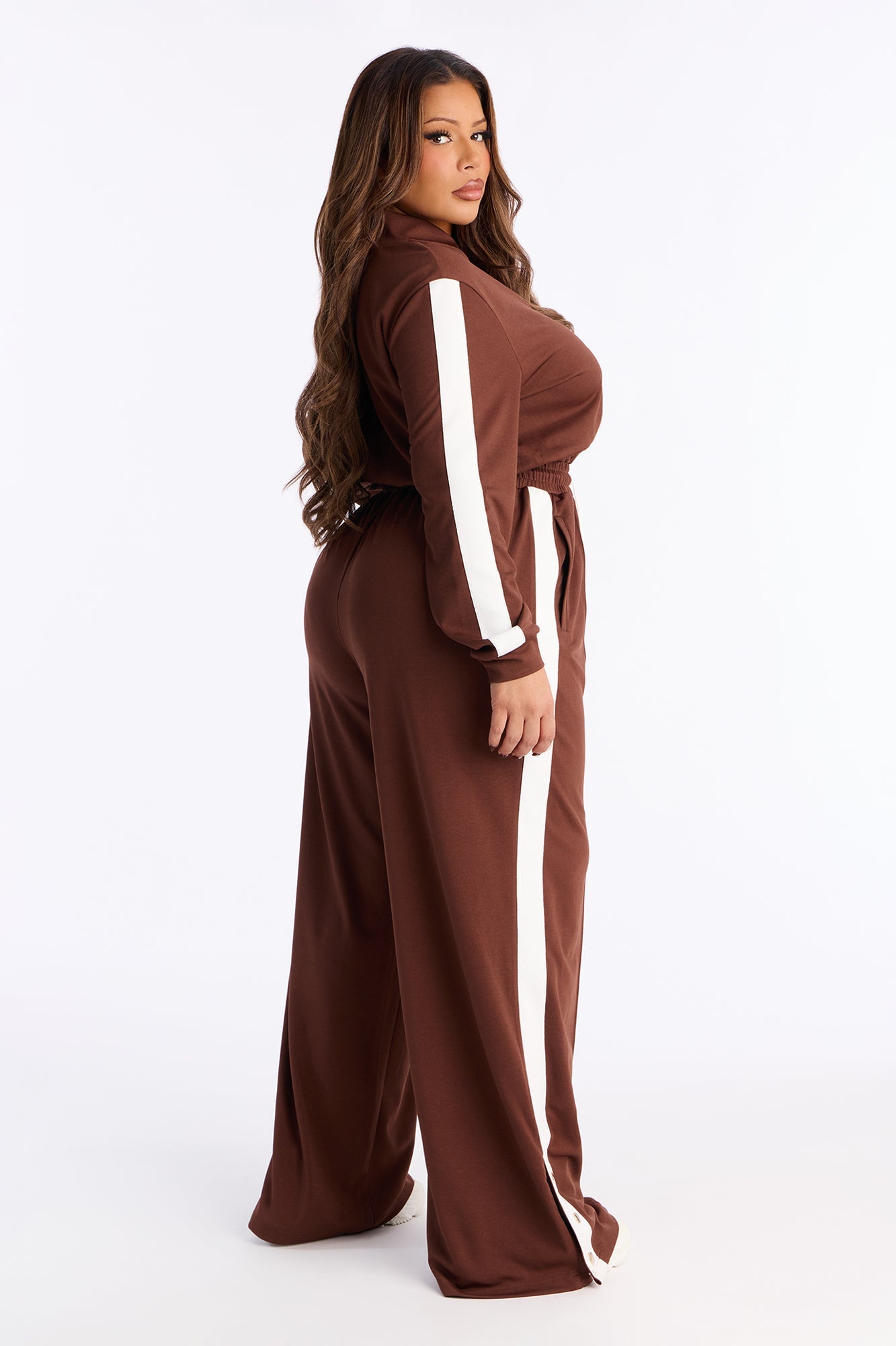 Lianna Jumpsuit - Chocolate
