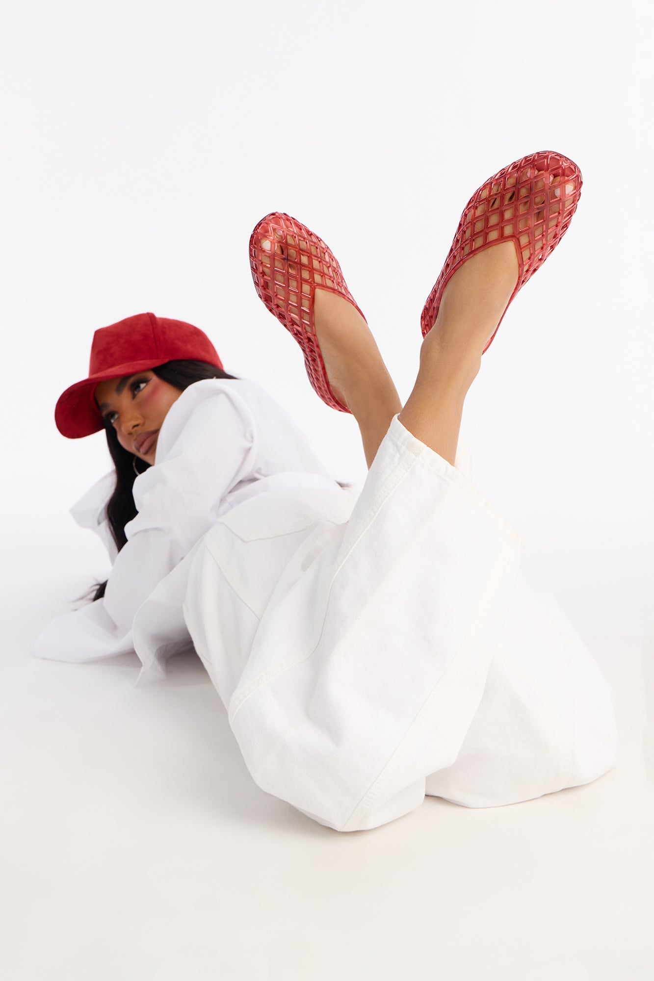 Jellybee Ballet Flats - Red