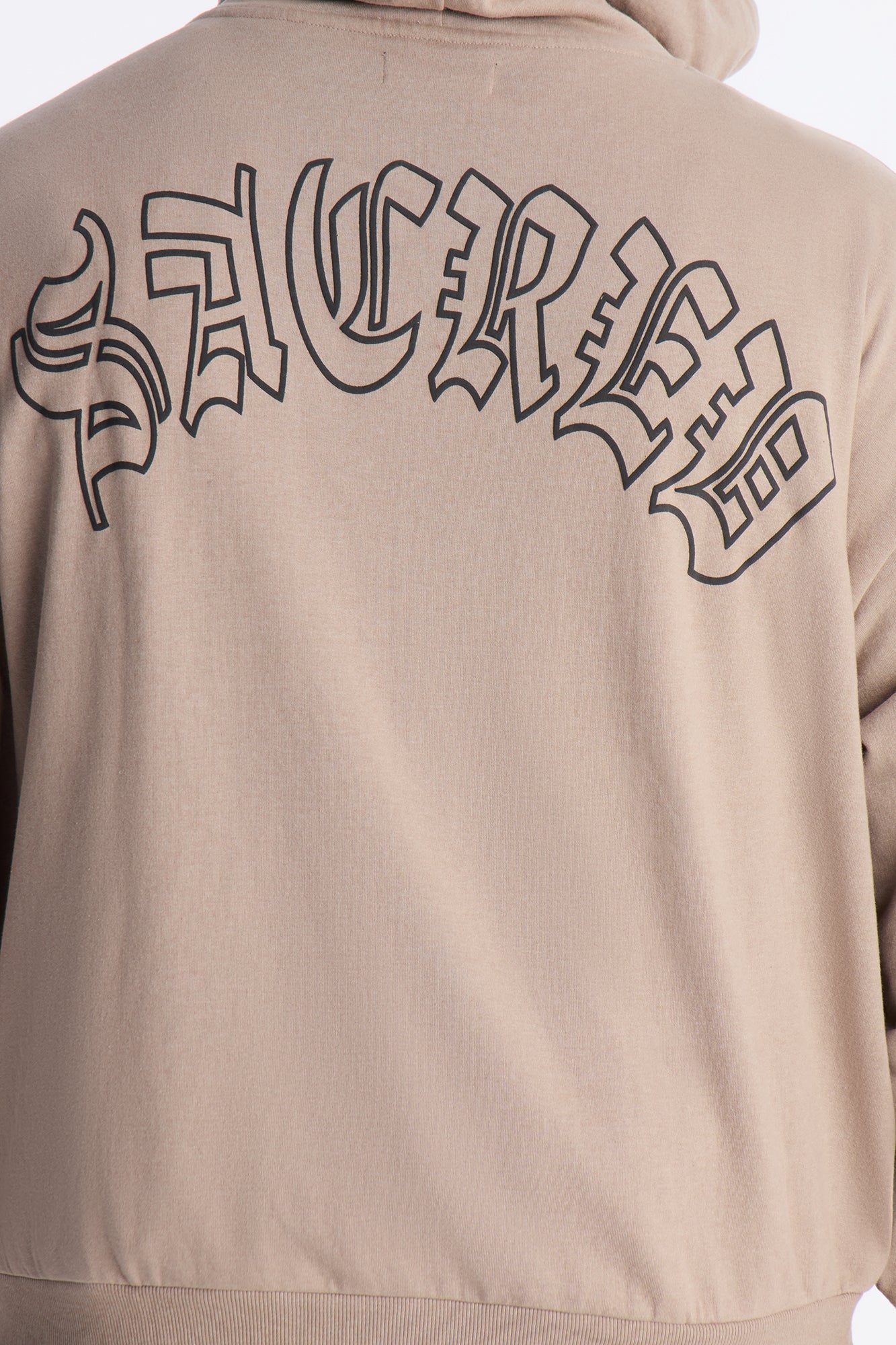 Sacred Verse Hoodie - Tan