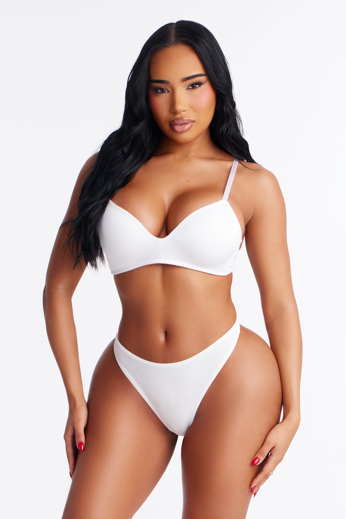 True To You Microfiber Wireless Bra - White