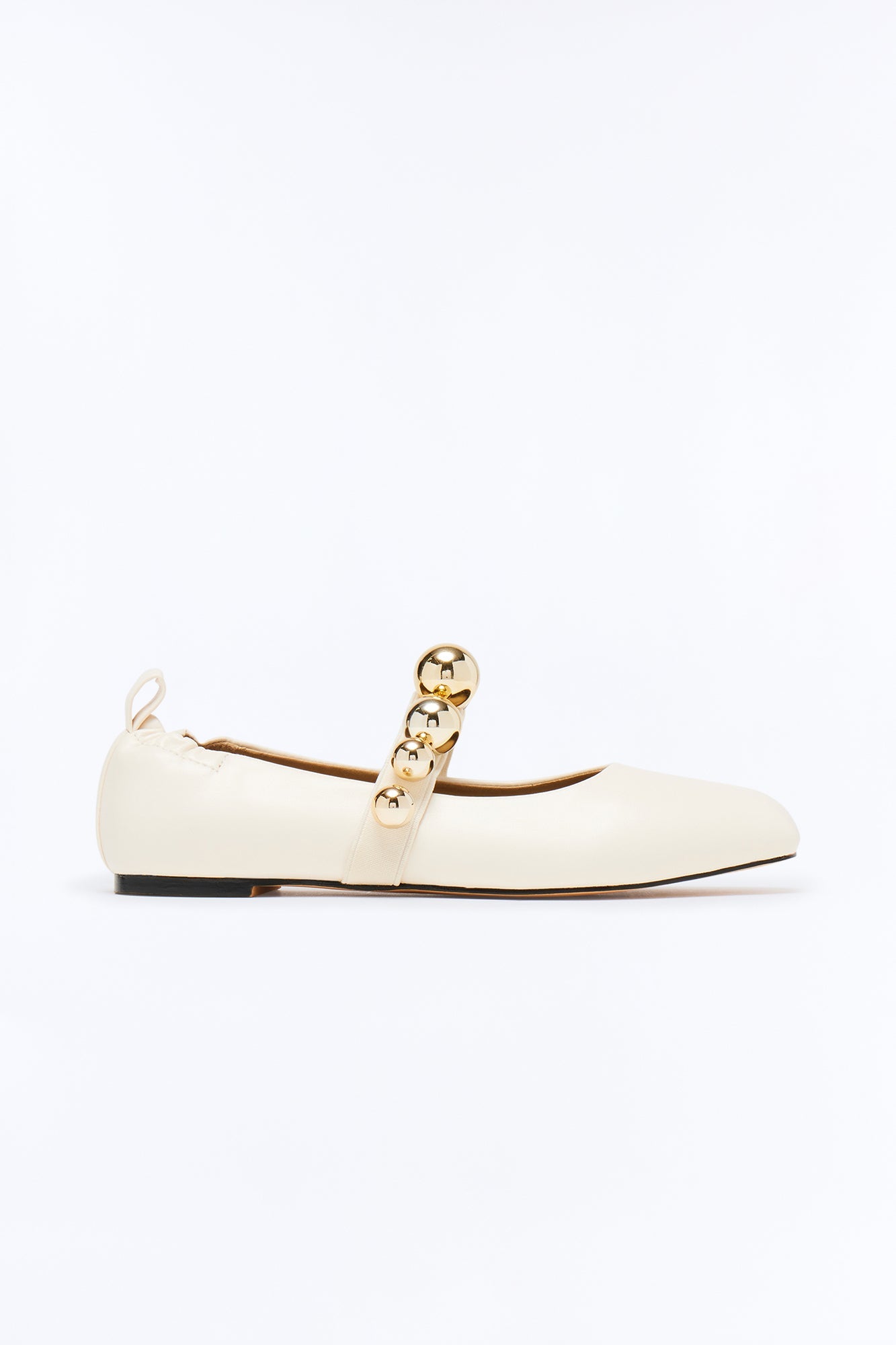 Kember Hardware Flats - Cream