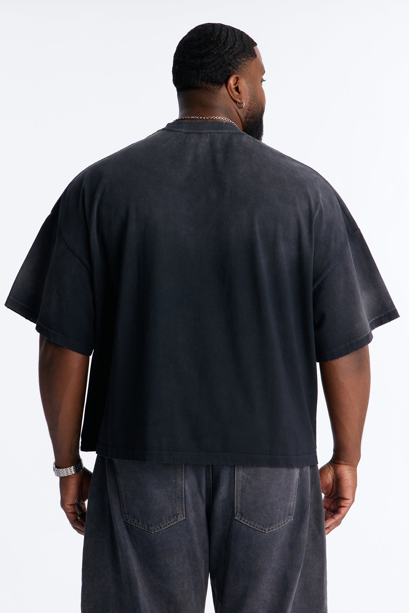 Boxy Studio Tee - Black