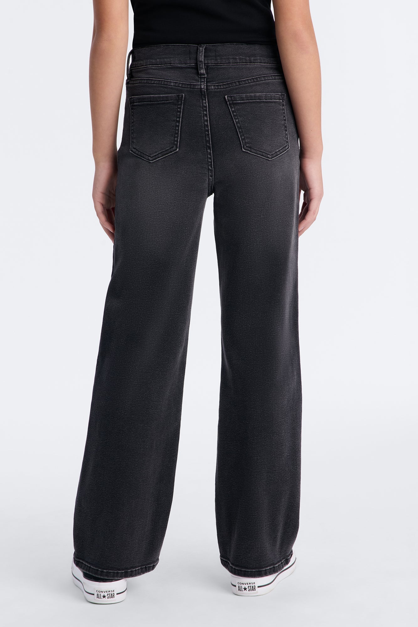 Mini Nova 90s Straight Leg Jeans - Black Wash