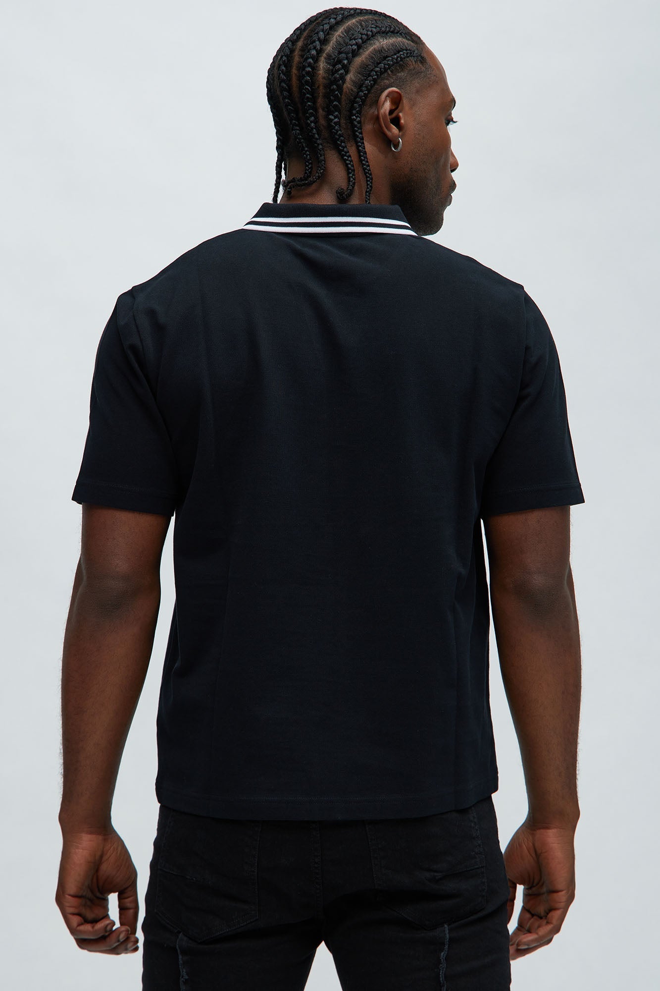 Jaxon Short Sleeve Polo - Black