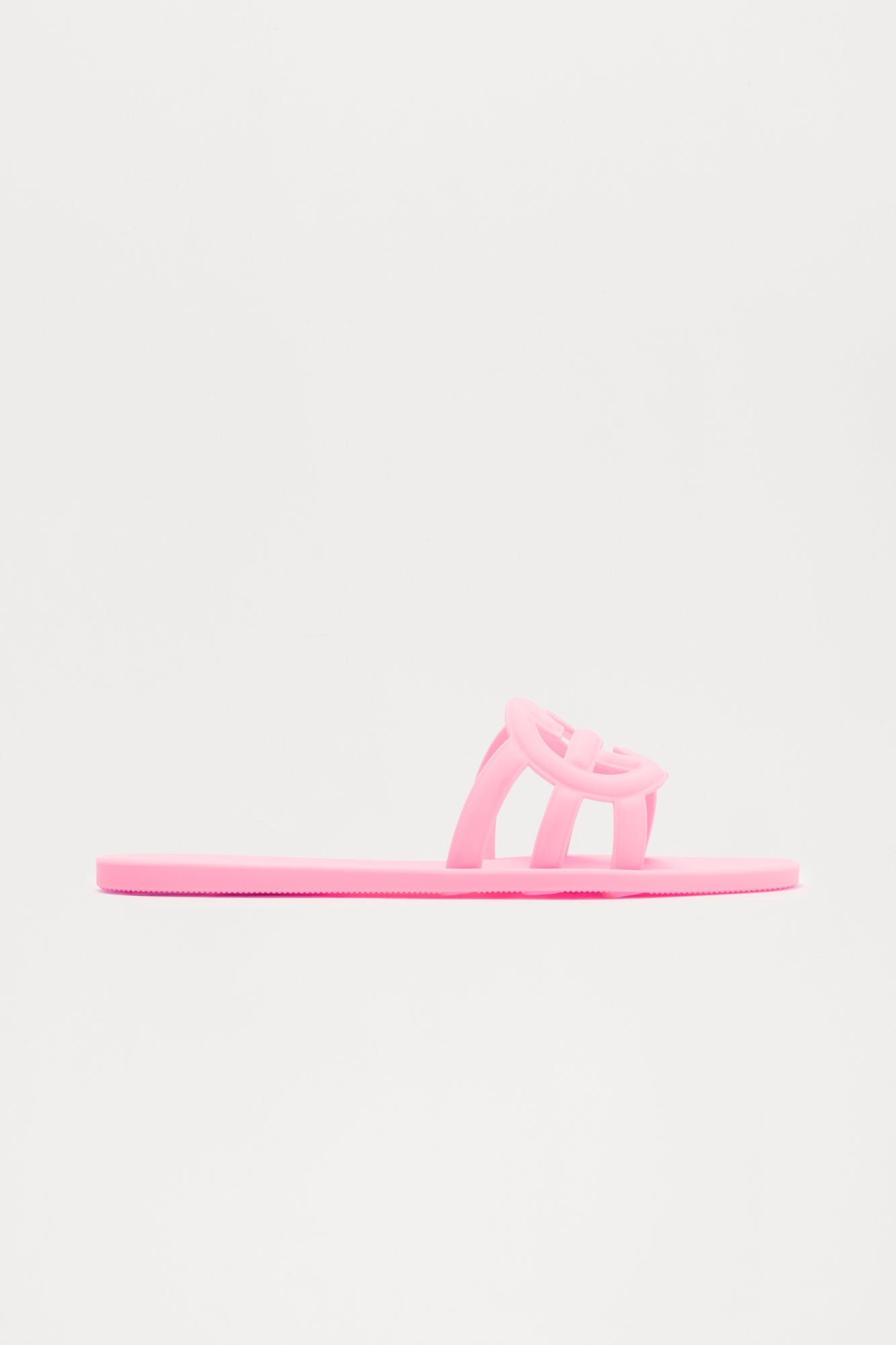 Peachy Slip On Sandals - Pink