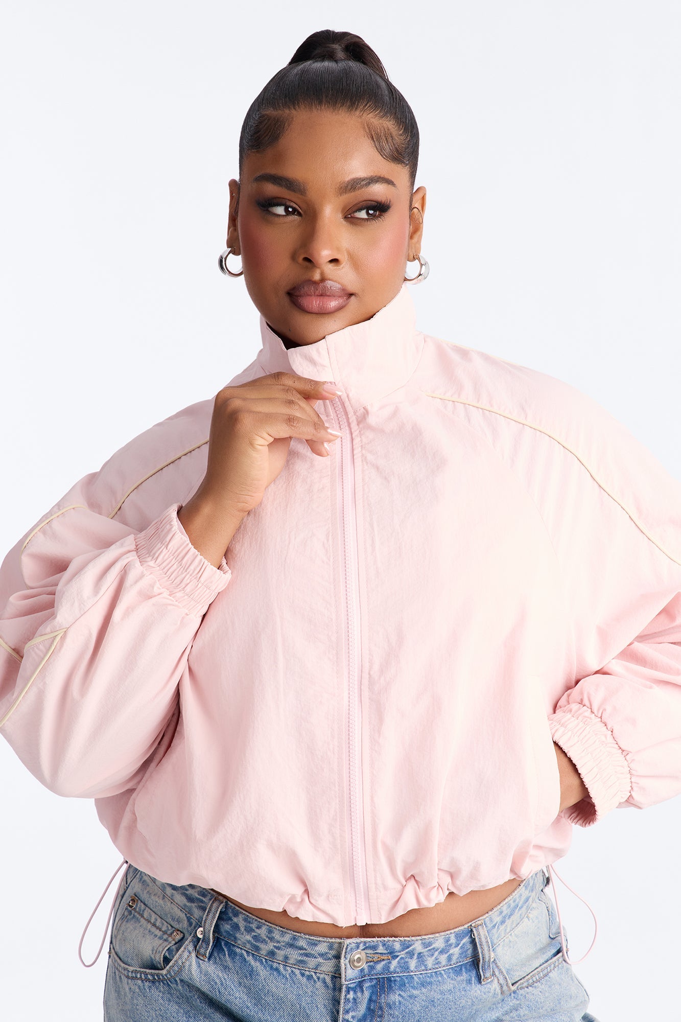 Keep Your Cool Windbreaker - Pink