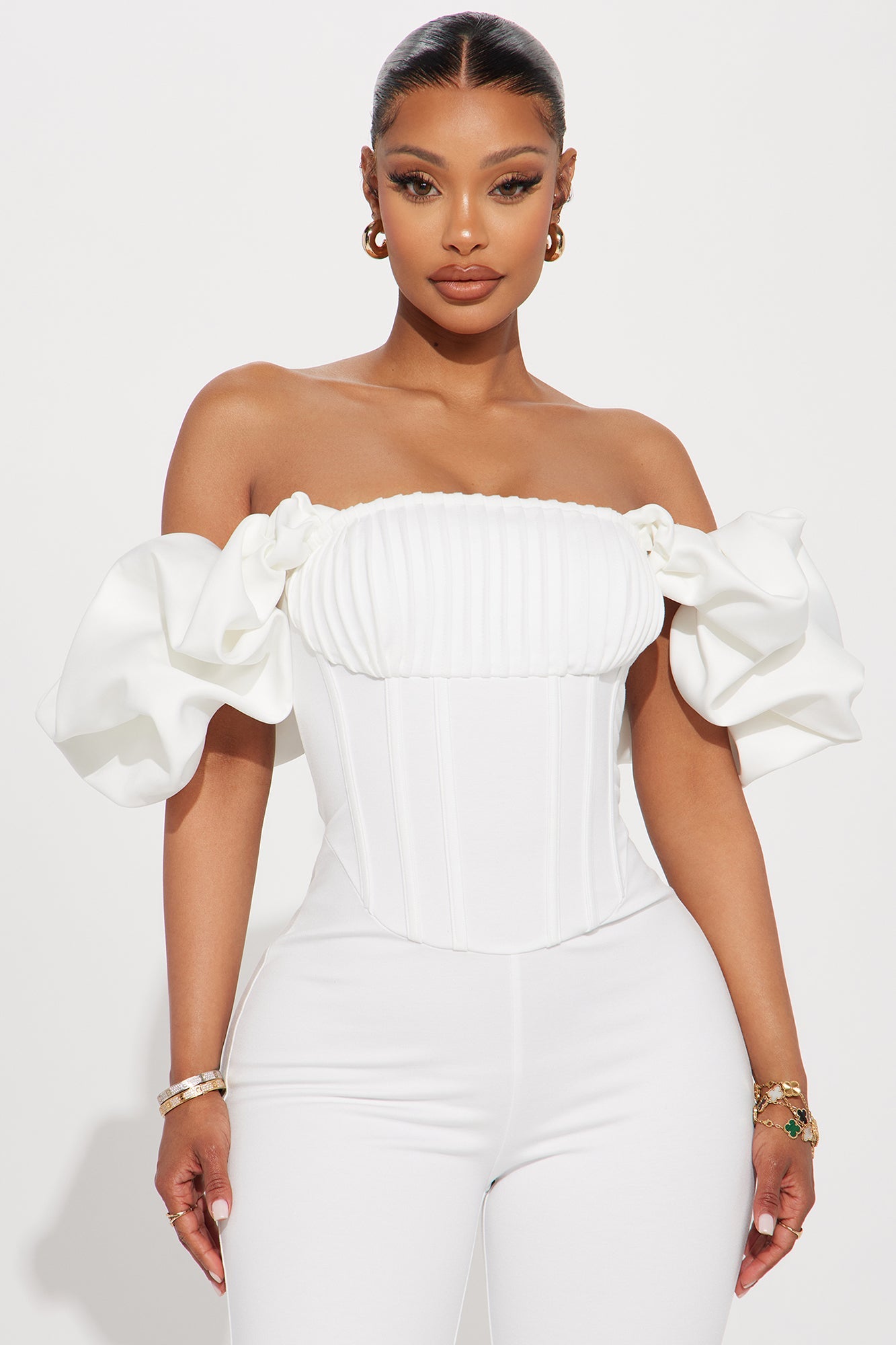 Dreaming In Ruffles Jumpsuit - White
