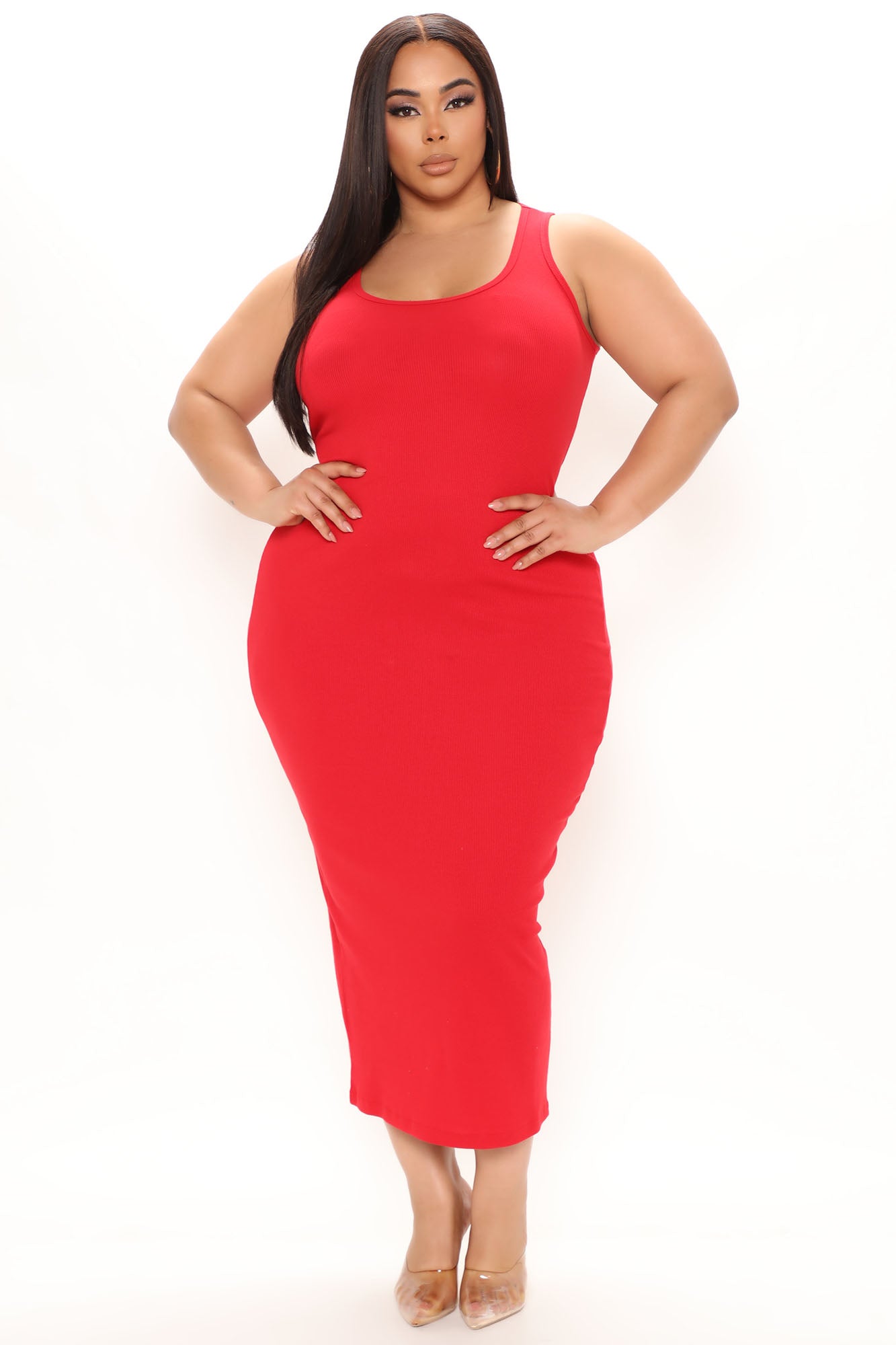 Mulberry Street Maxi Dress - Red