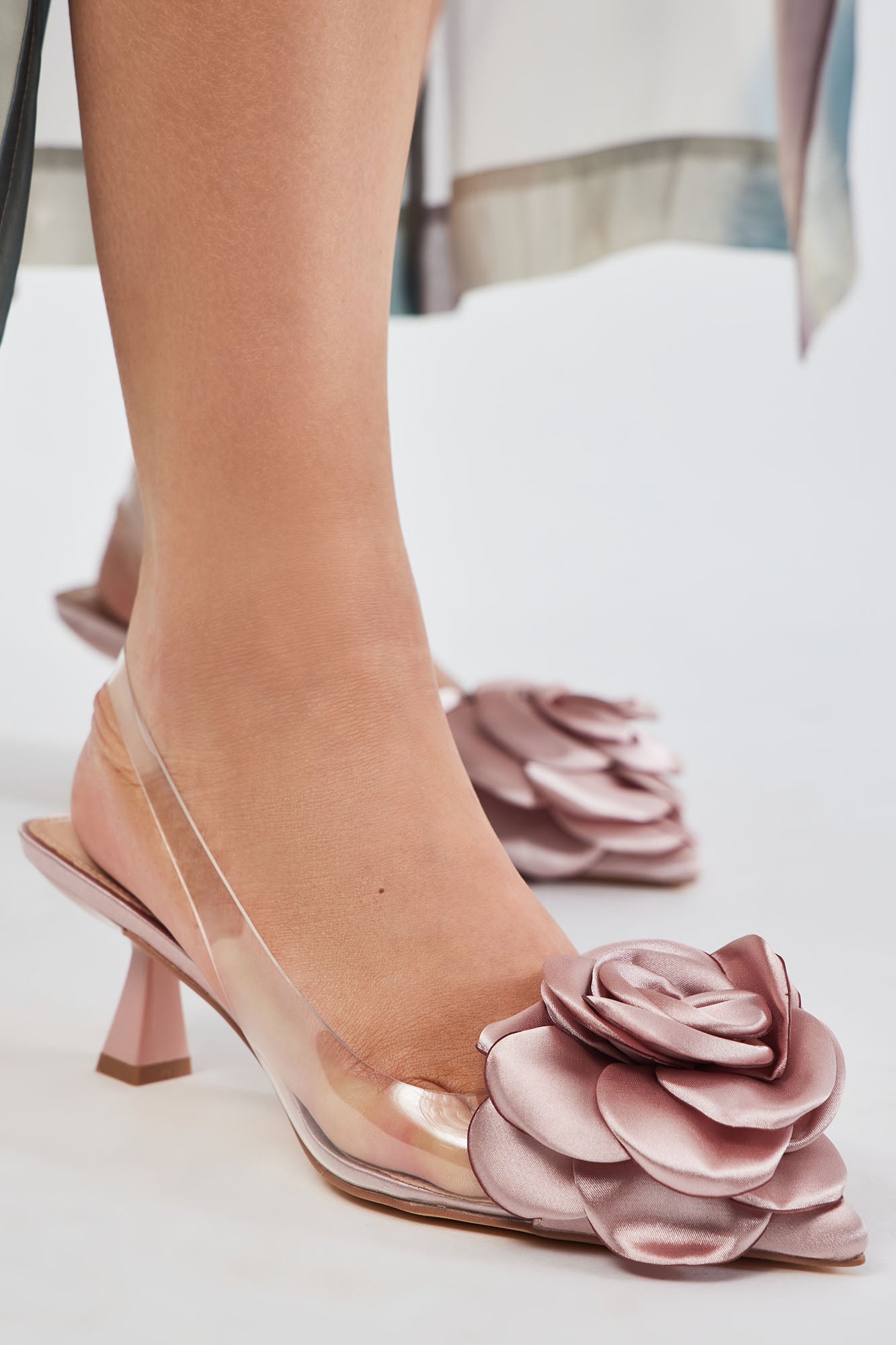 Missed Me Slingback Heeled Sandals - Mauve
