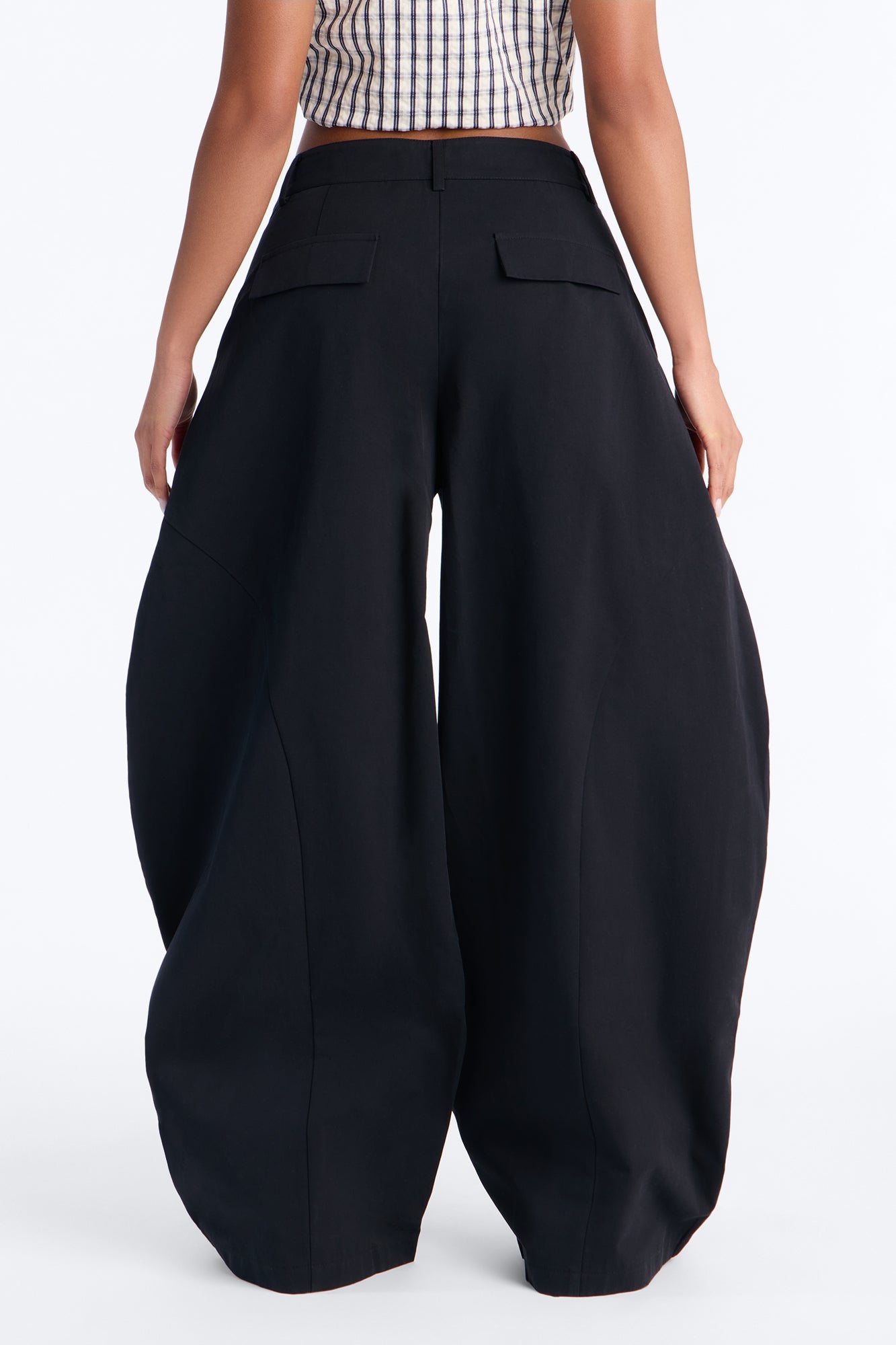 Cooler Than You Barrel Leg Pant 30″ - Navy