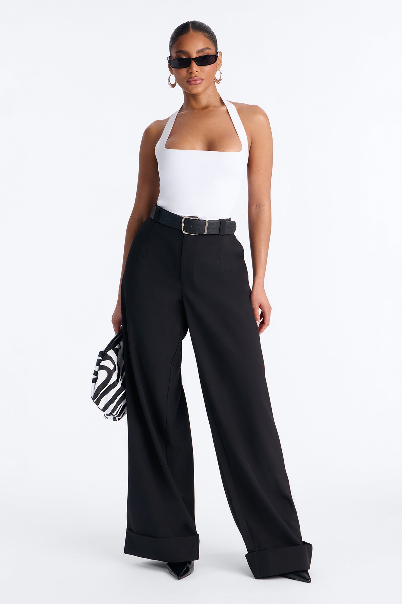 So Professional Low Rise Trouser Pants 33″ - Black