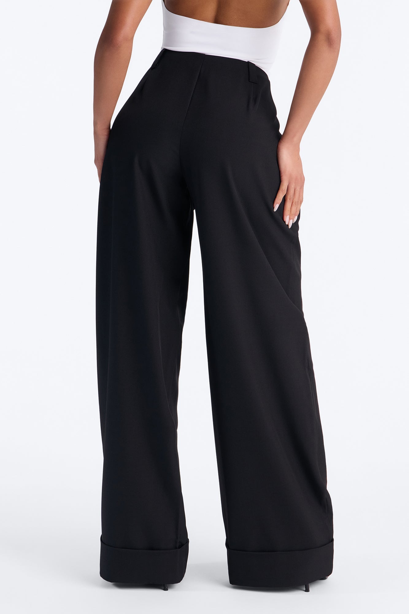 So Professional Low Rise Trouser Pants 33″ - Black
