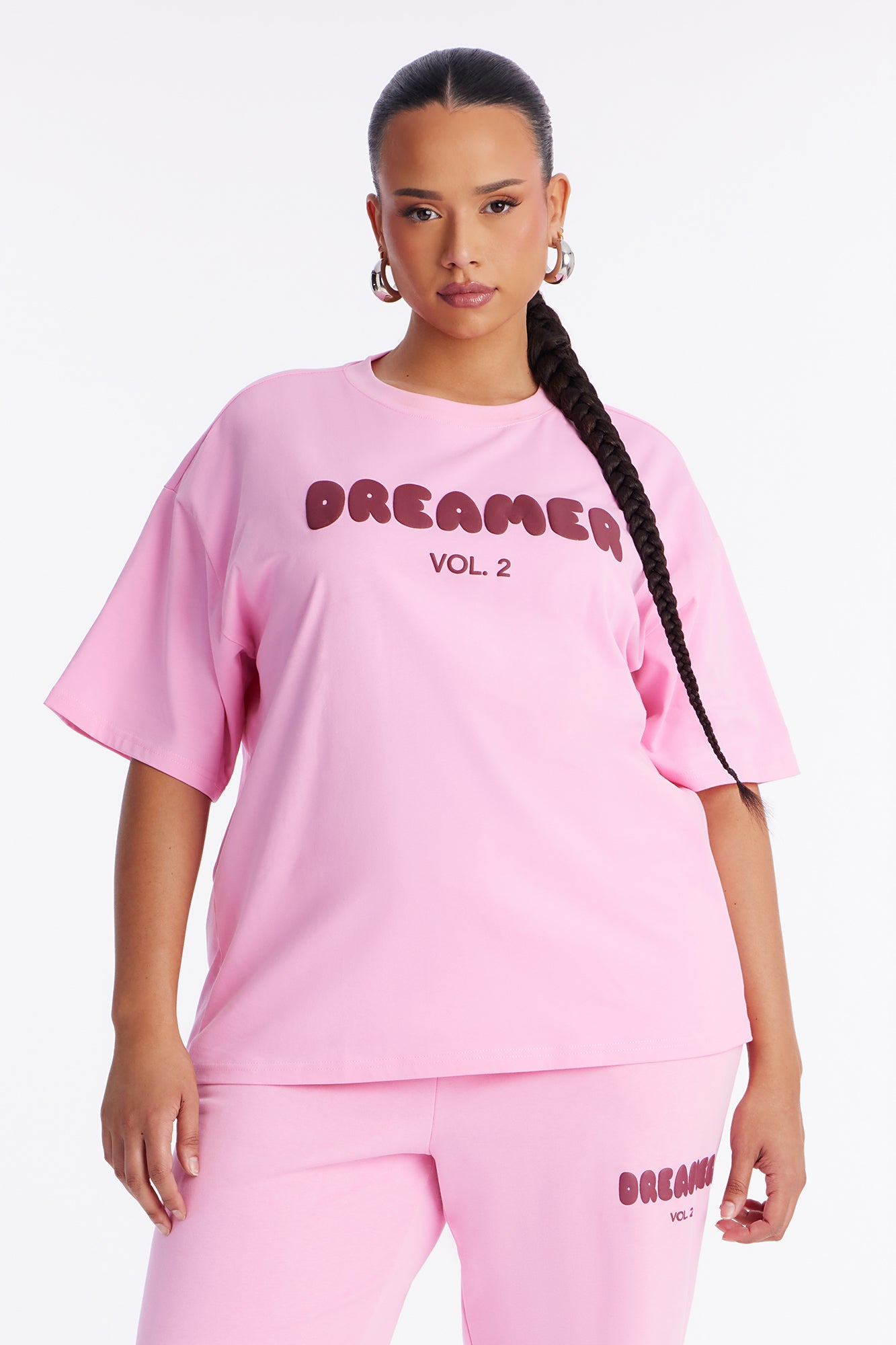 City Of Dreamers Pant Set - Pink
