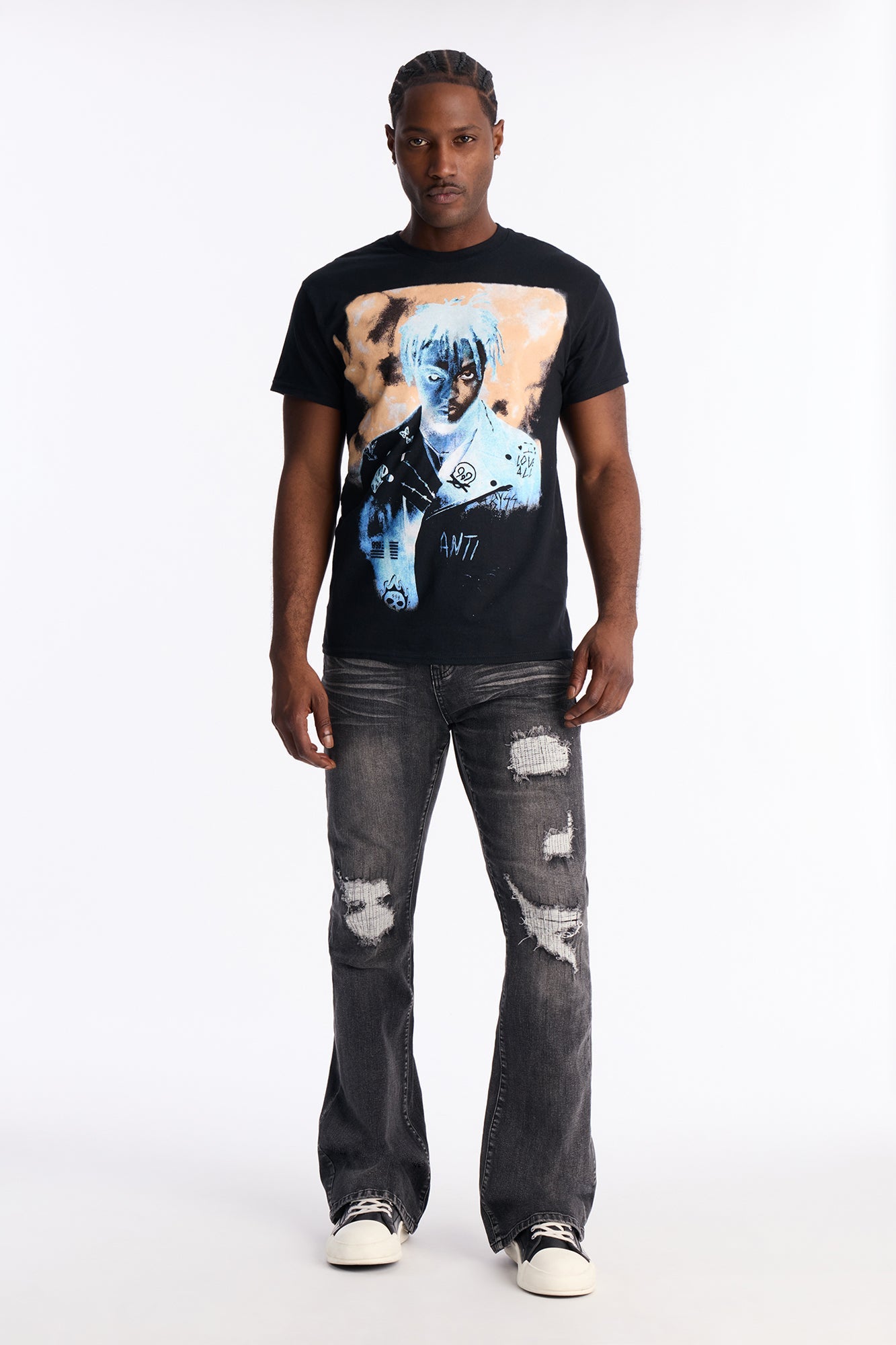Juice WRLD Wishing Well Short Sleeve Tee - Black