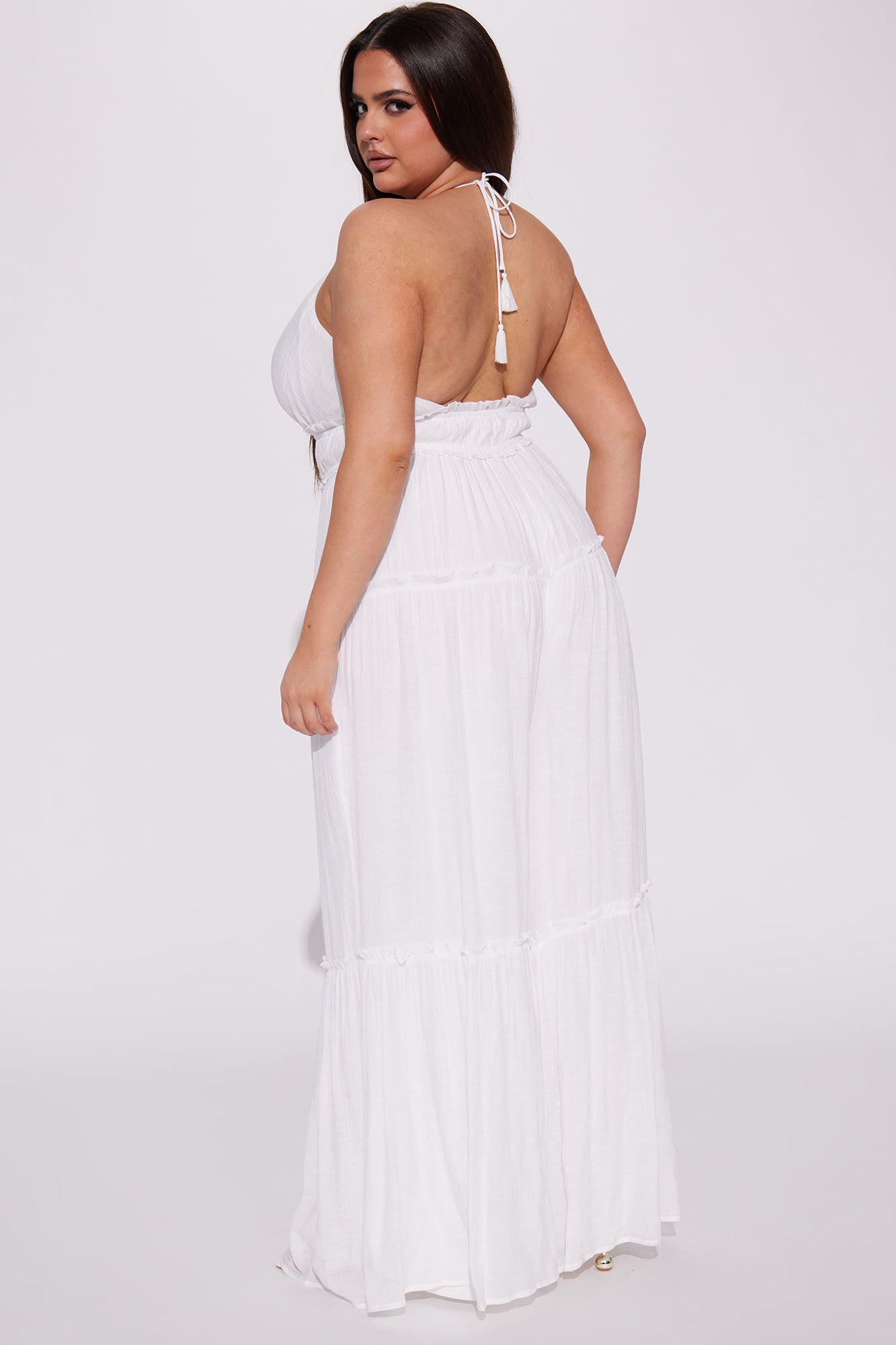 Gianna Gauze Jumpsuit - White