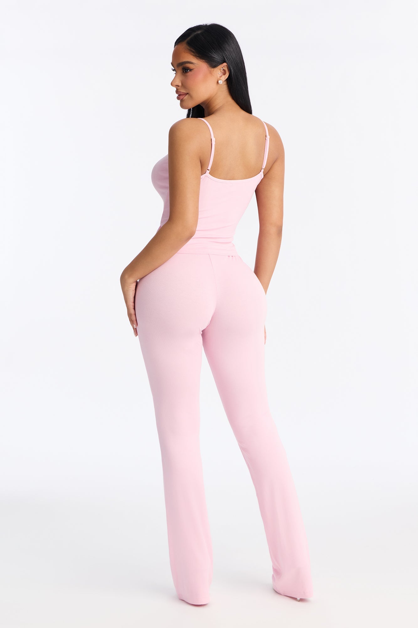 Eden Heart Pant Set - Light Pink