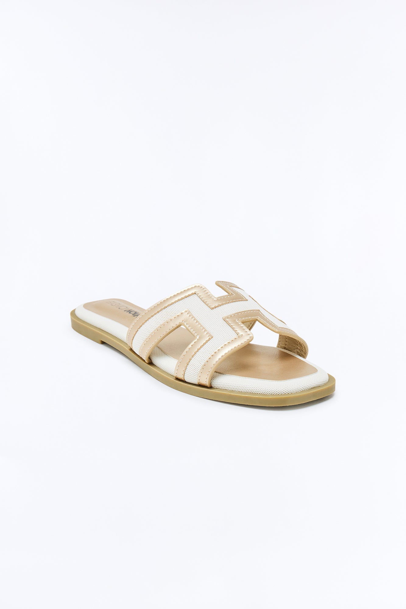 Endless Fun Flat Sandals - Gold