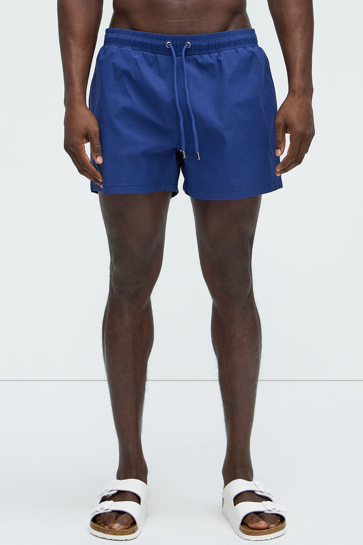 Montez Stretch Swim Trunk 4″ - Navy