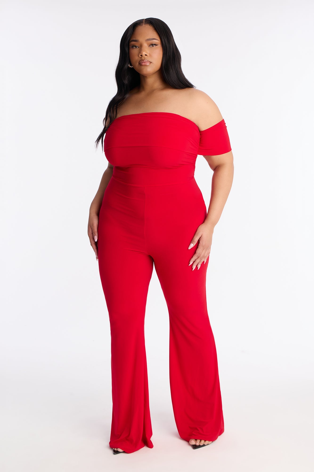 Running From You Jumpsuit - Red