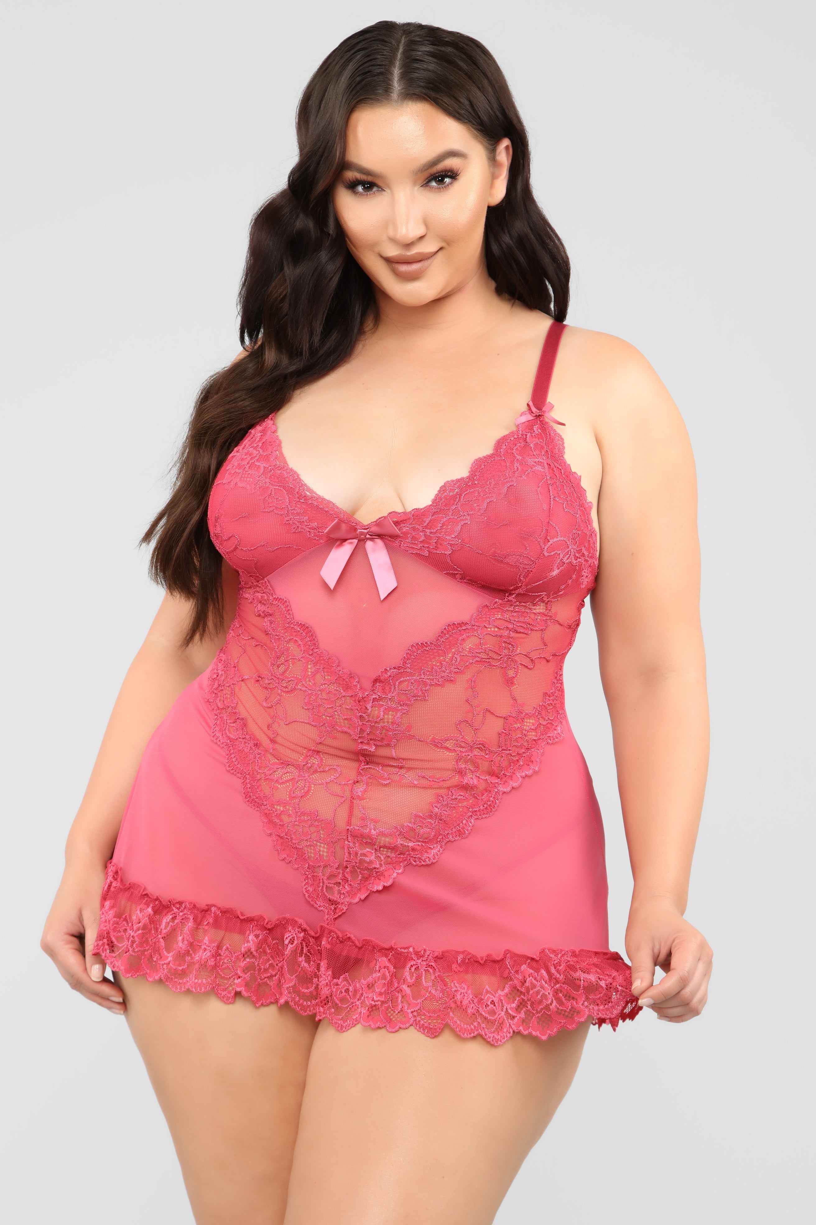 Best You Ever Had Babydoll - Fuchsia