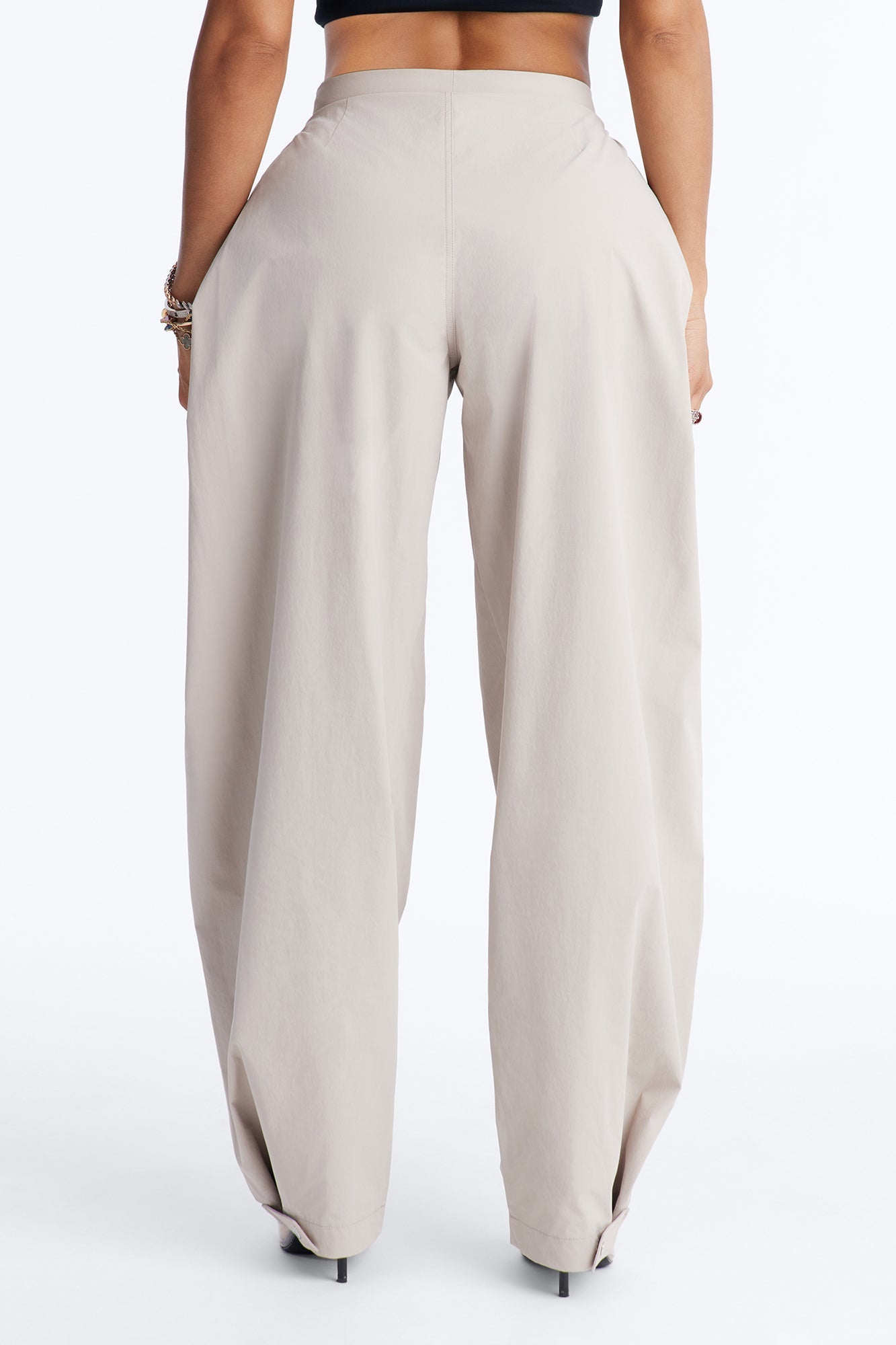 Easy Days Barell Windbreaker Pants - Stone