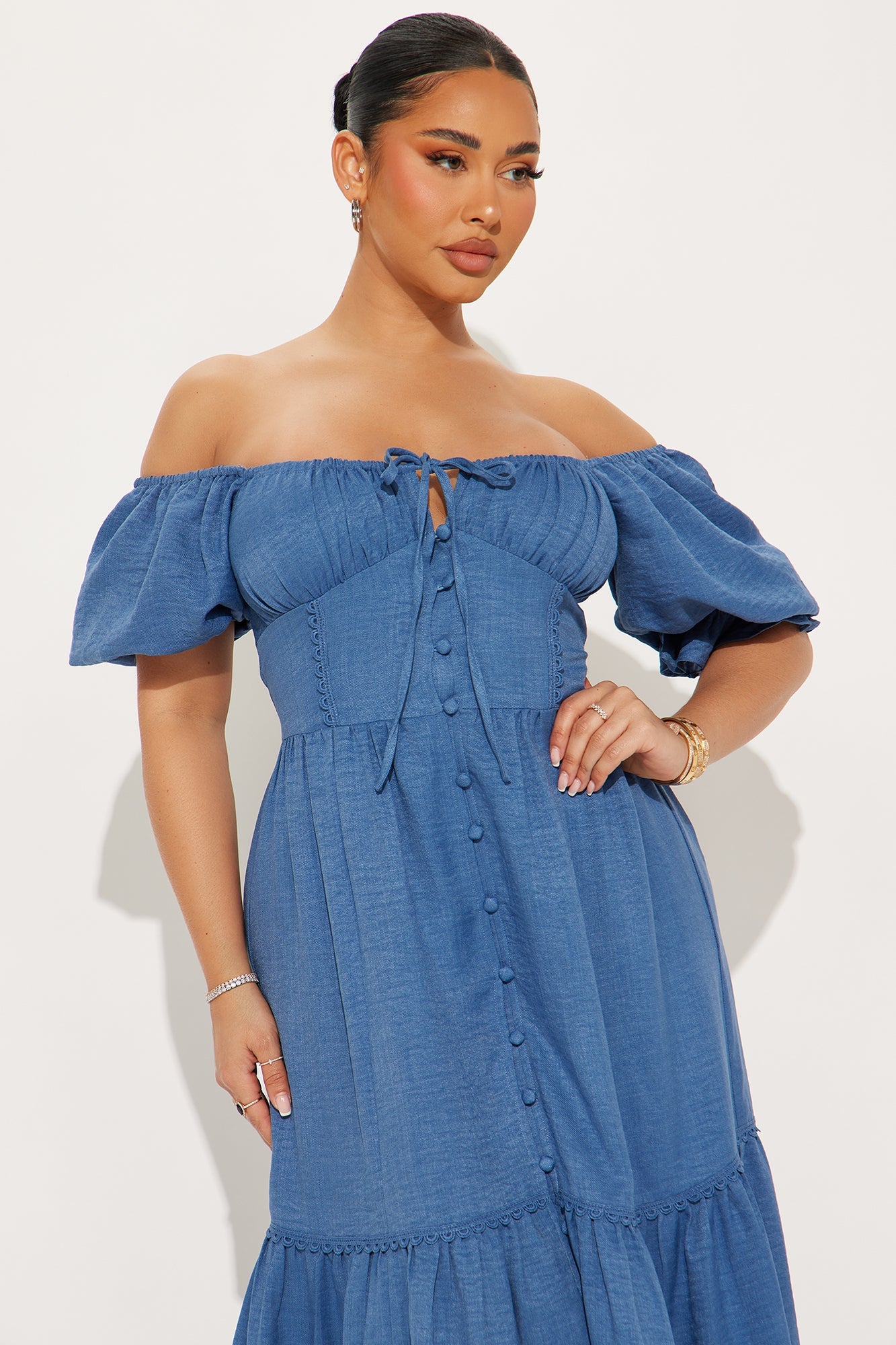 Imelda Maxi Dress - Blue