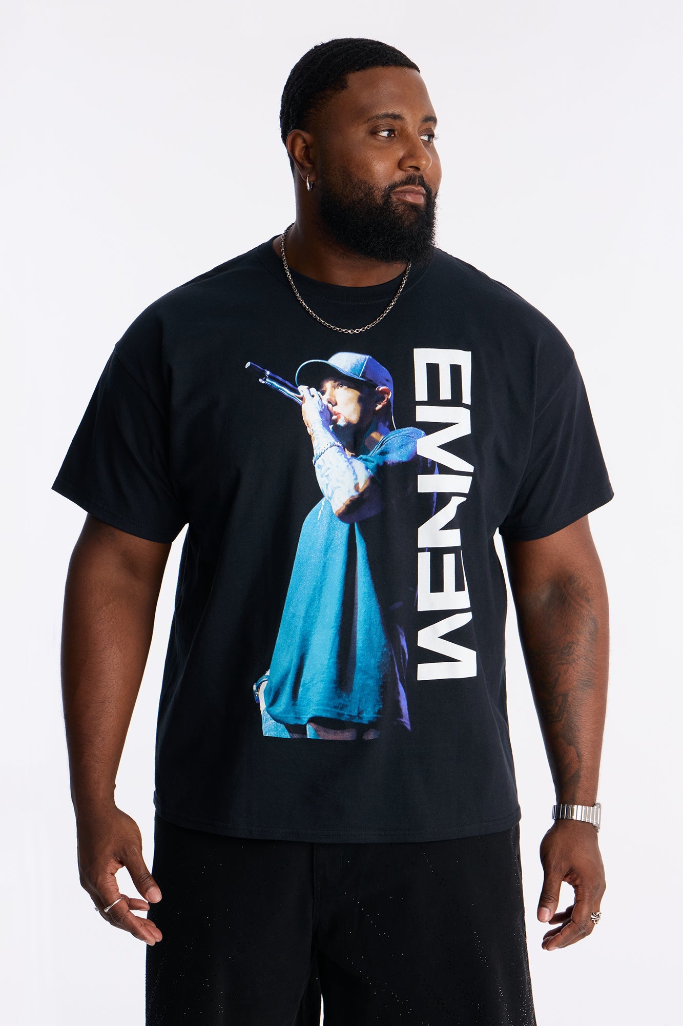 Eminem My Name Is Short Sleeve Tee - Black