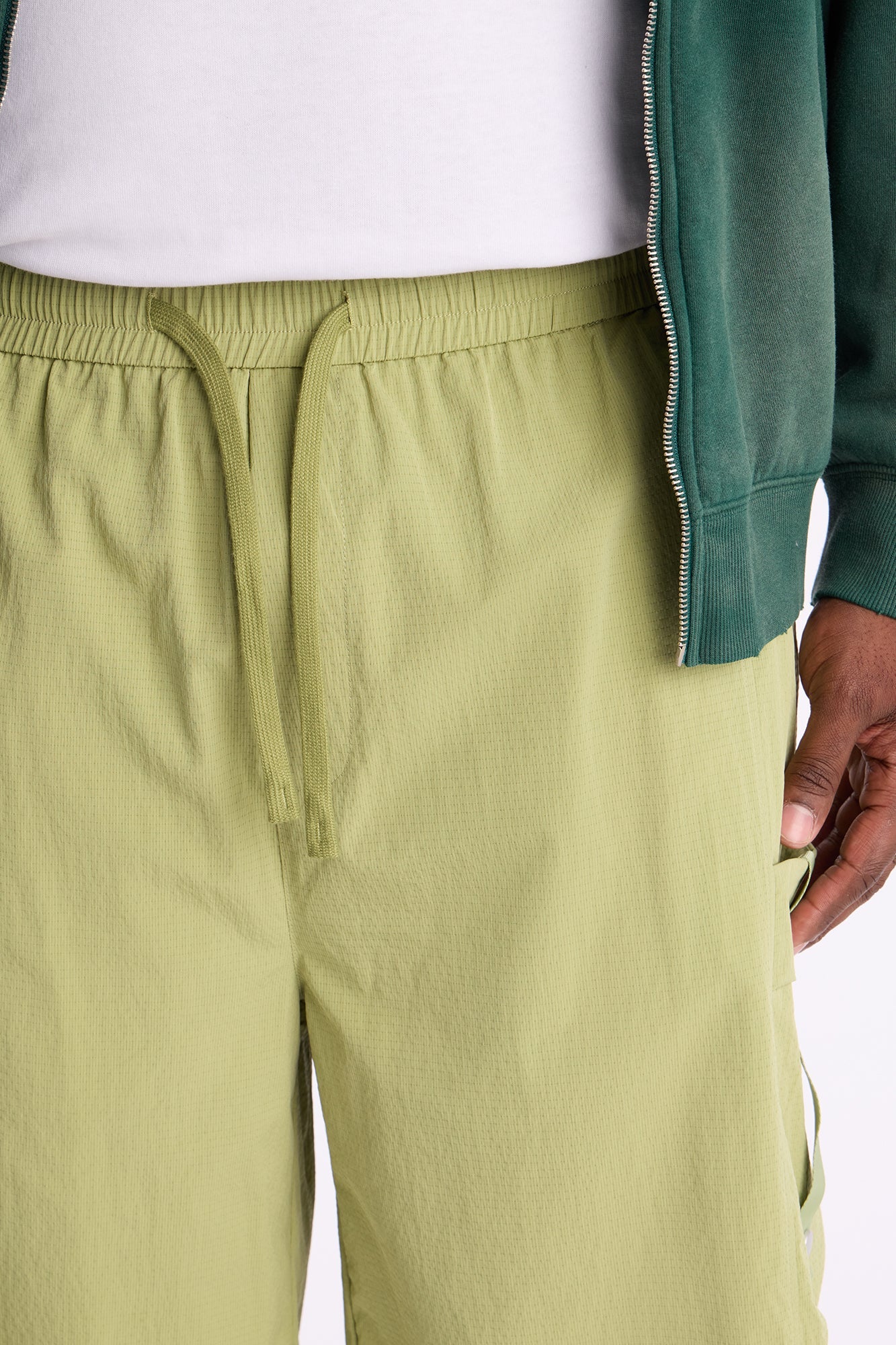 Relaxed Ninth Element Tech Short - Sage