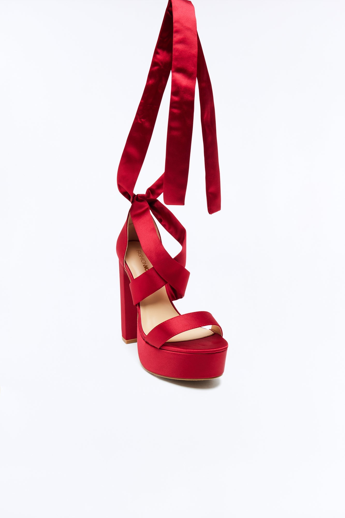 Plot Twist Heel - Burgundy