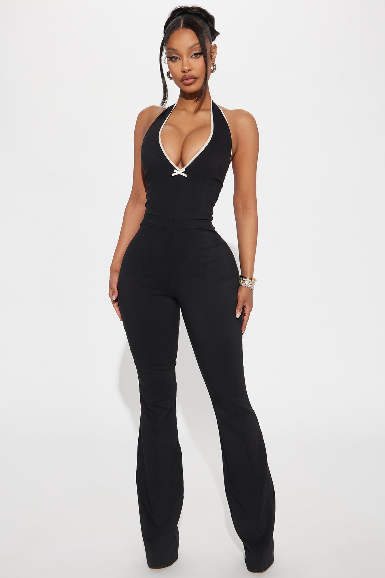Falling In Love With You Jumpsuit - Black