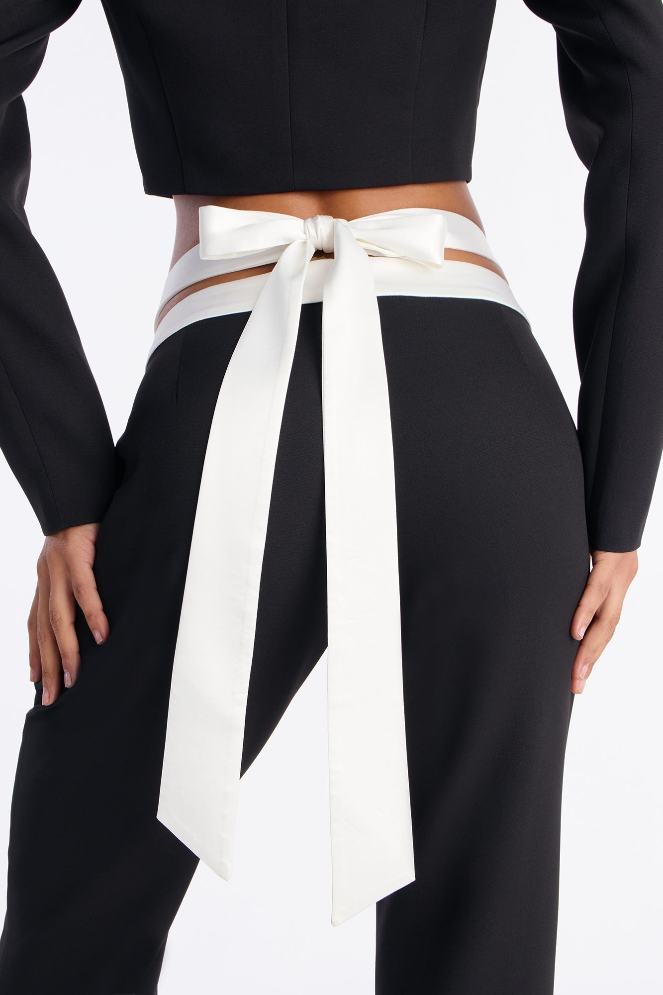 Main Squeeze Pant Set - Black/White