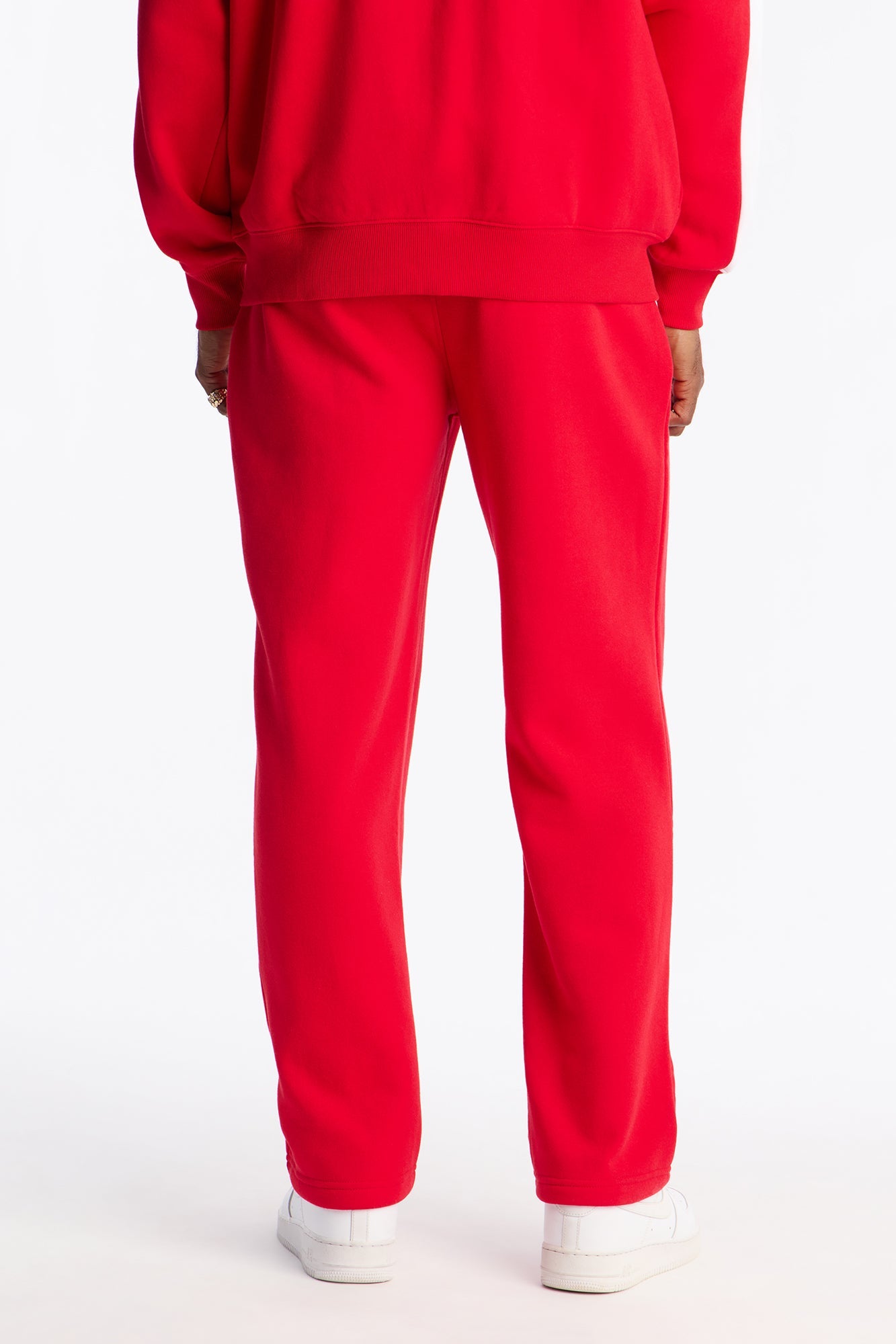 Bulls Wavey Wide Sweatpants - Red