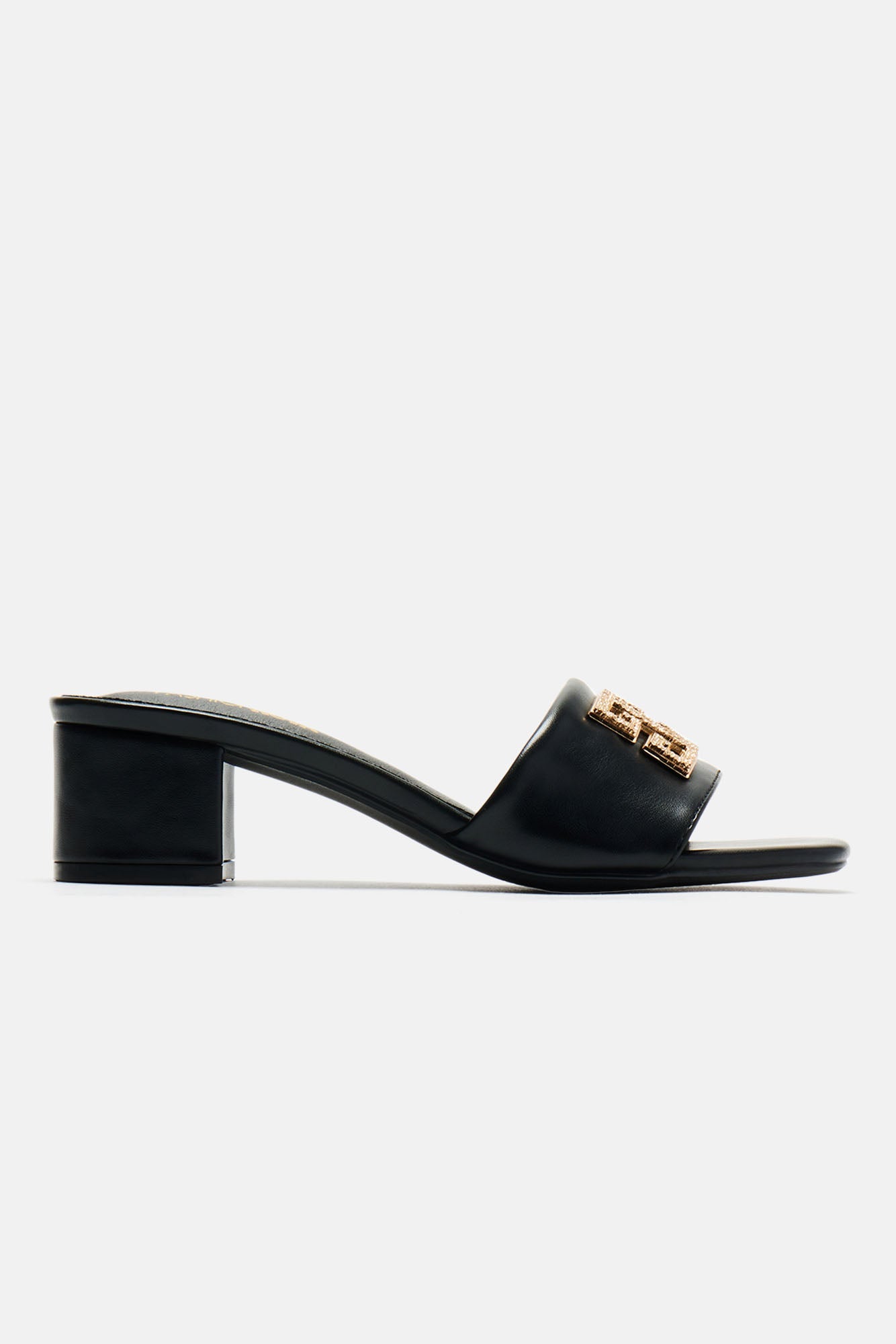 To Top It Off Heeled Sandals - Black