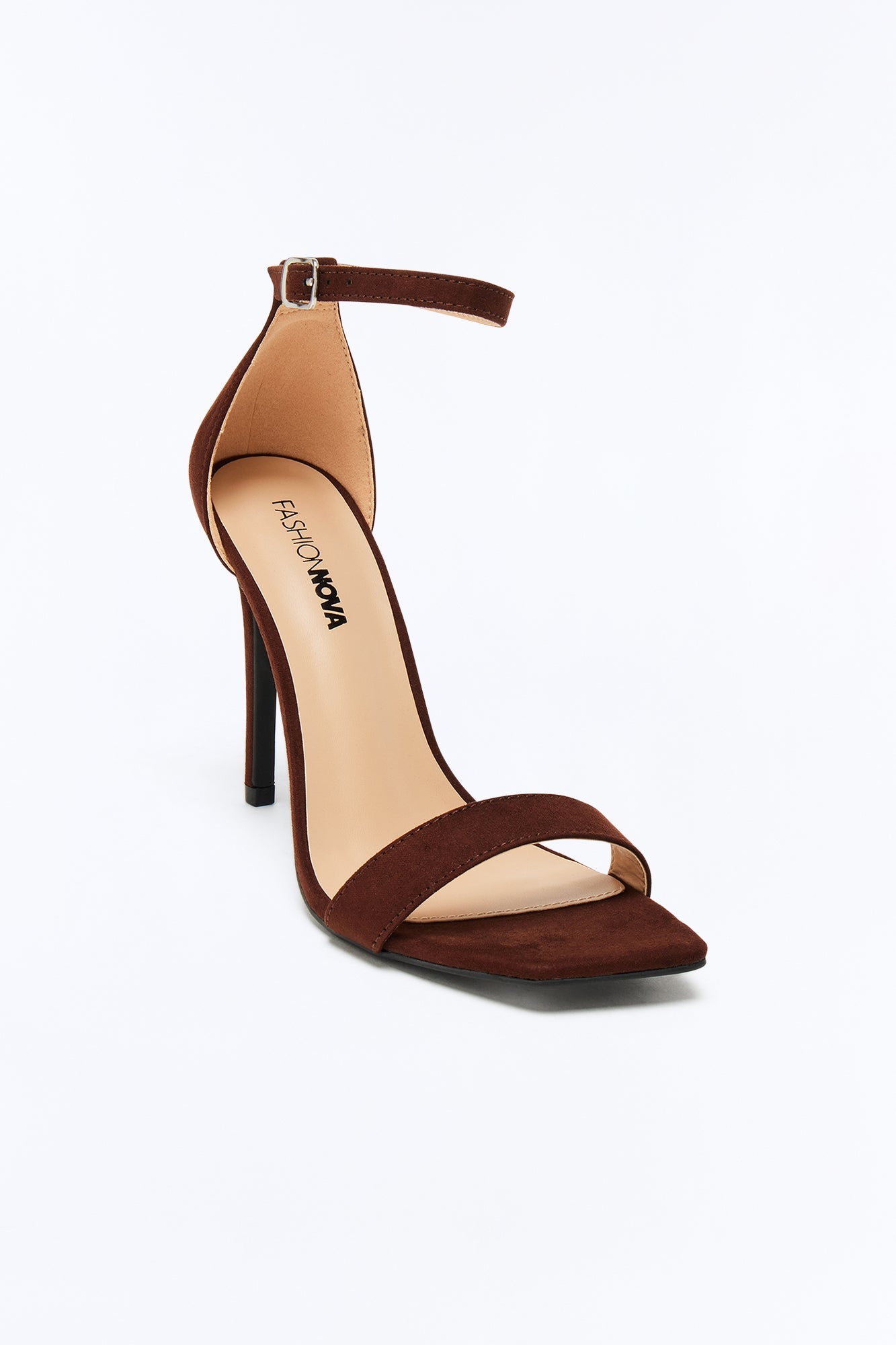 Never Let Me Down Heeled Sandals - Chocolate