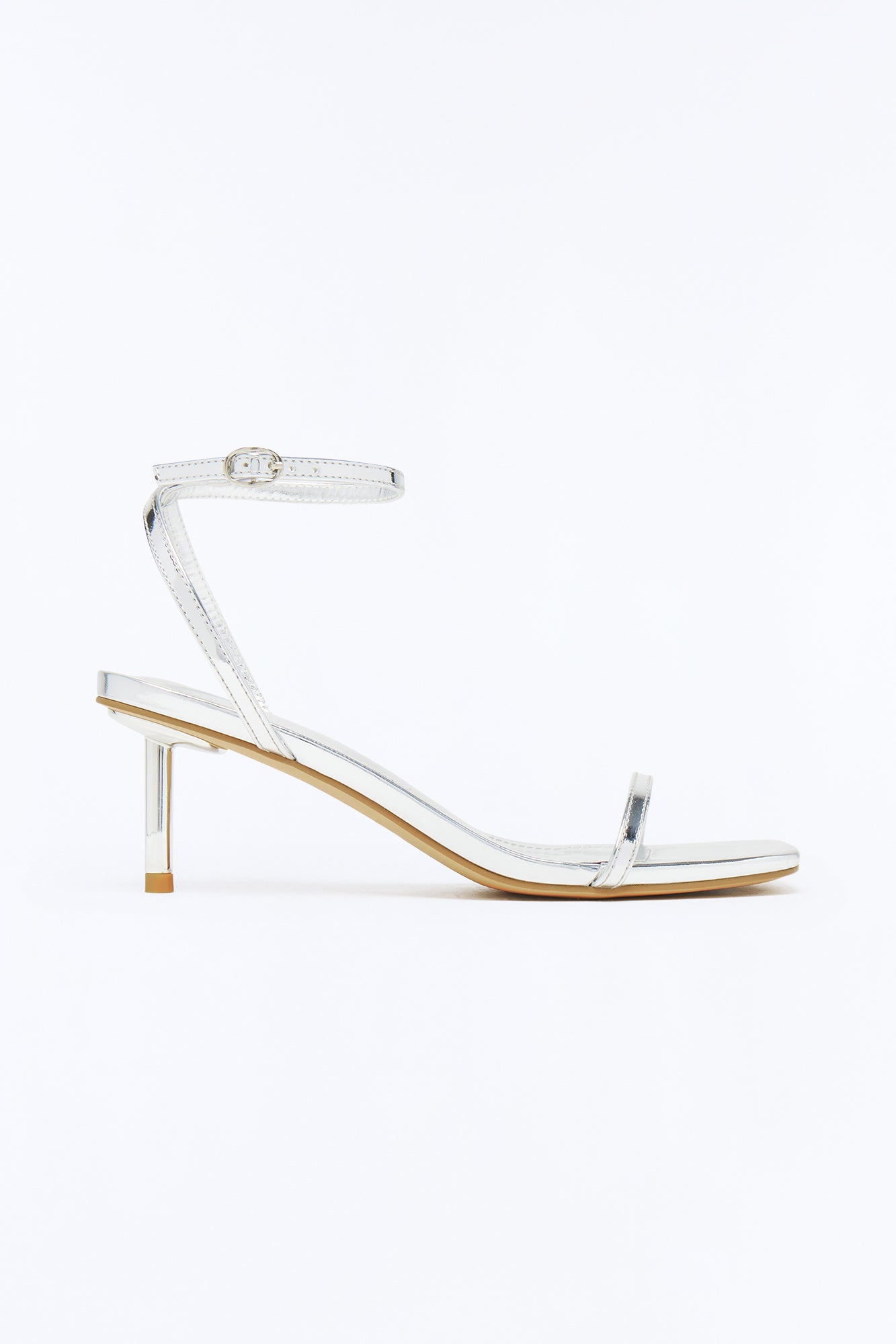 Kyla Kitten Heels - Silver