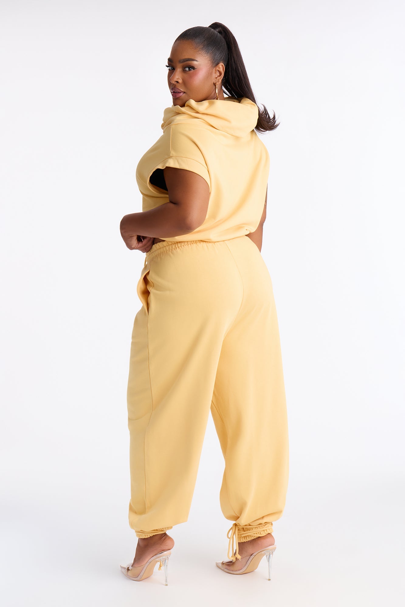 Alexa Jogger Pant Set - Butter Yellow