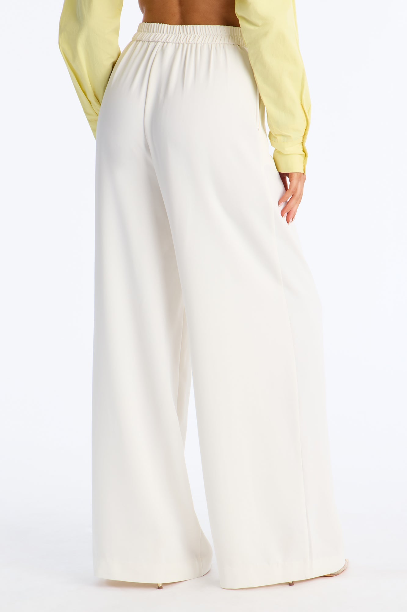 Nadia Trouser Pant - Ivory