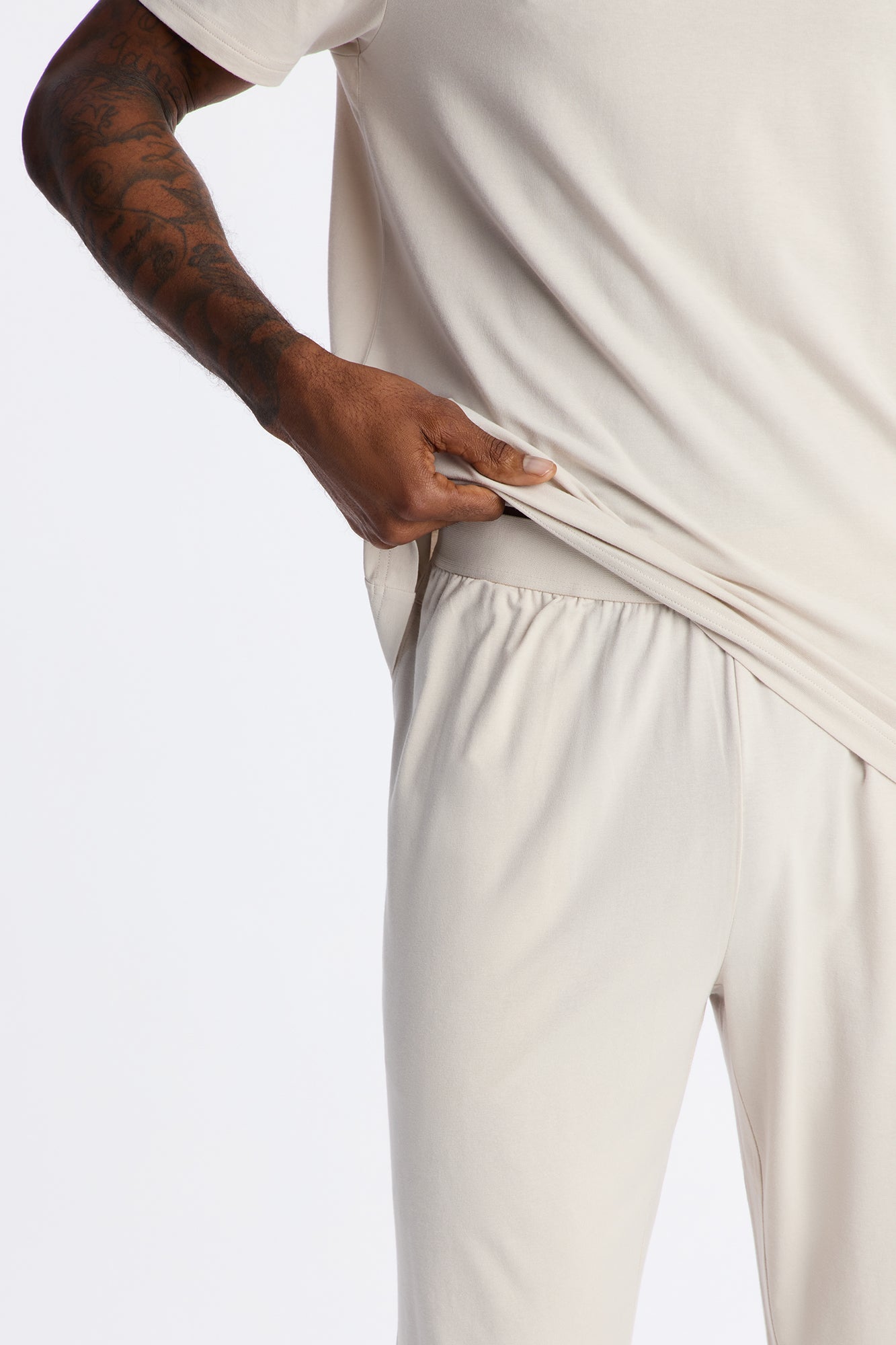 Essential Modal Lounge Pants - Stone