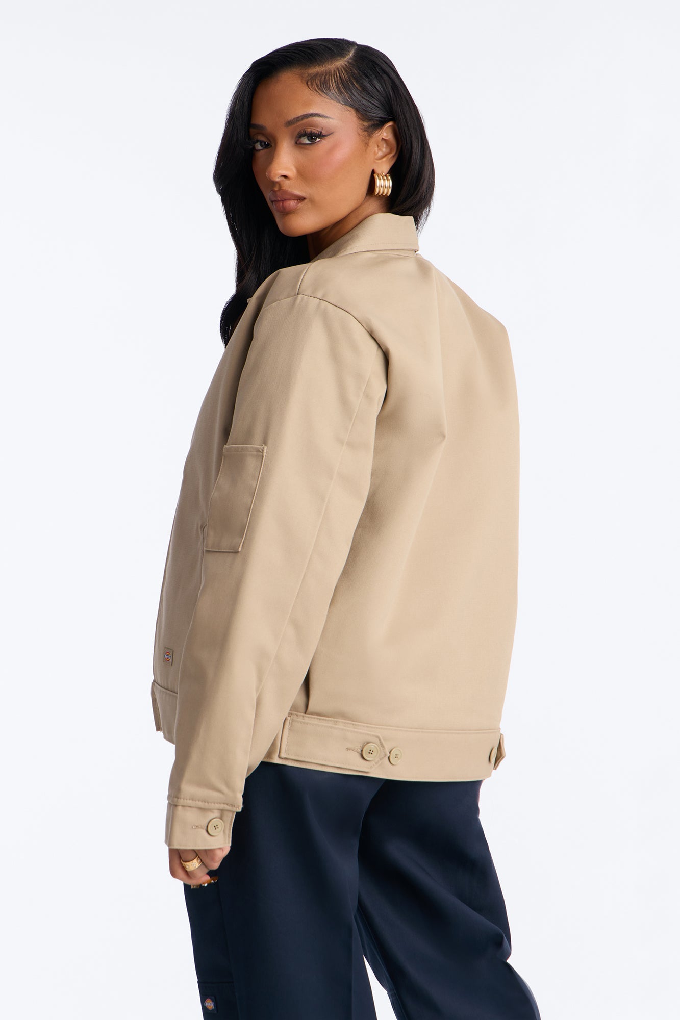 Dickies Original Zip Up Jacket - Khaki