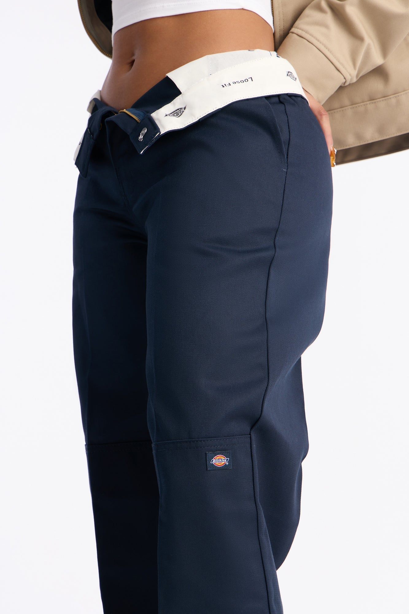 Dickies 32″ Loose Fit Double Knee Work Pant - Navy