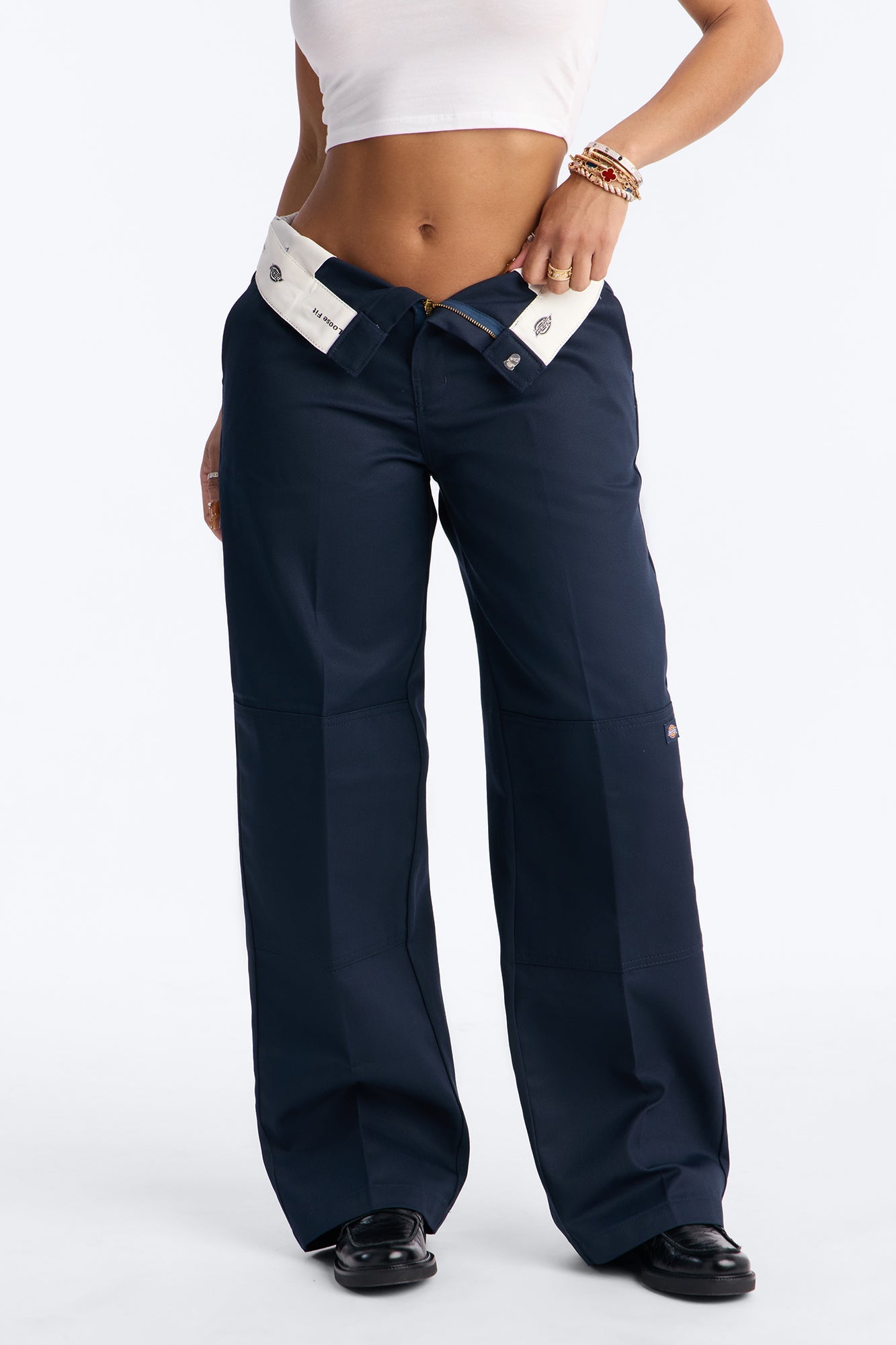Dickies 32″ Loose Fit Double Knee Work Pant - Navy