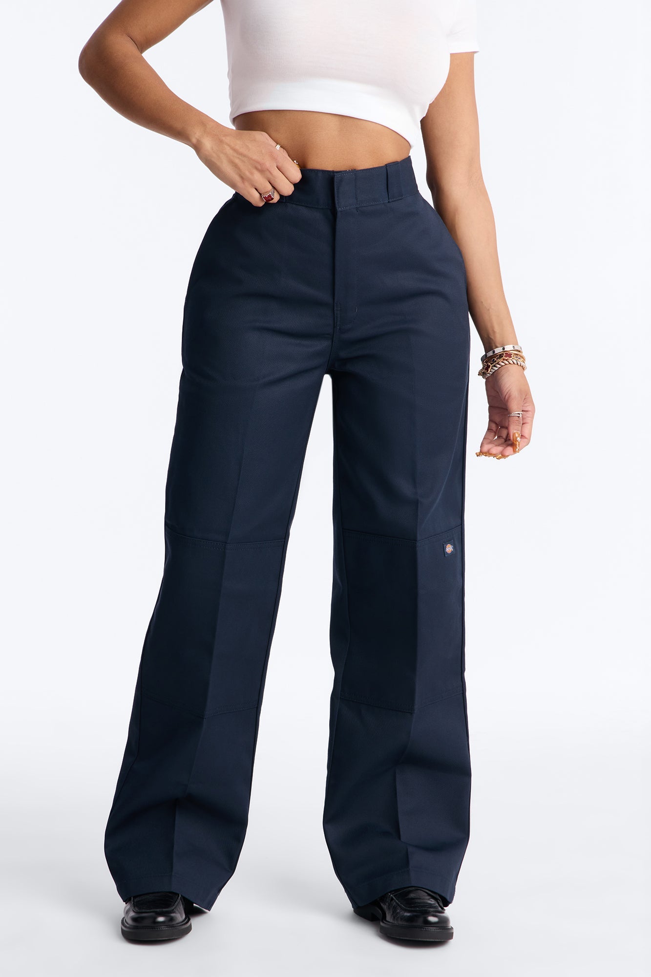 Dickies 32″ Loose Fit Double Knee Work Pant - Navy