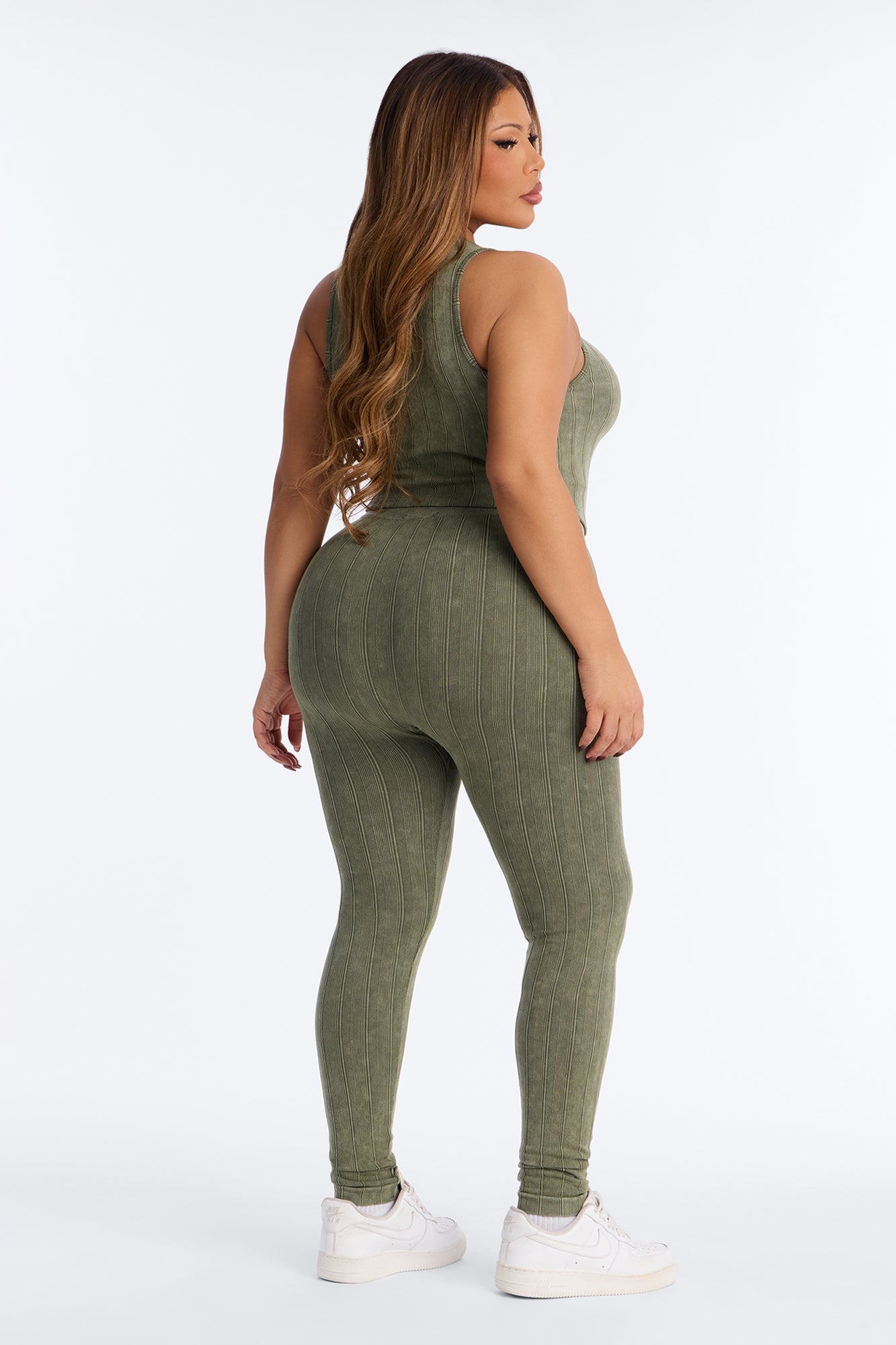 Easy Days Seamless Legging Set - Olive