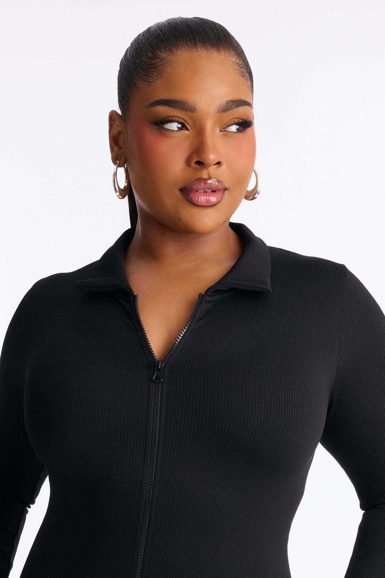 Emaline Seamless Jumpsuit - Black
