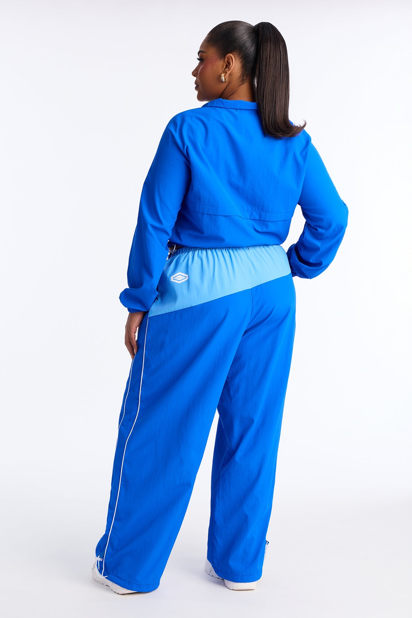 Bella Windbreaker Pant Set - Royal