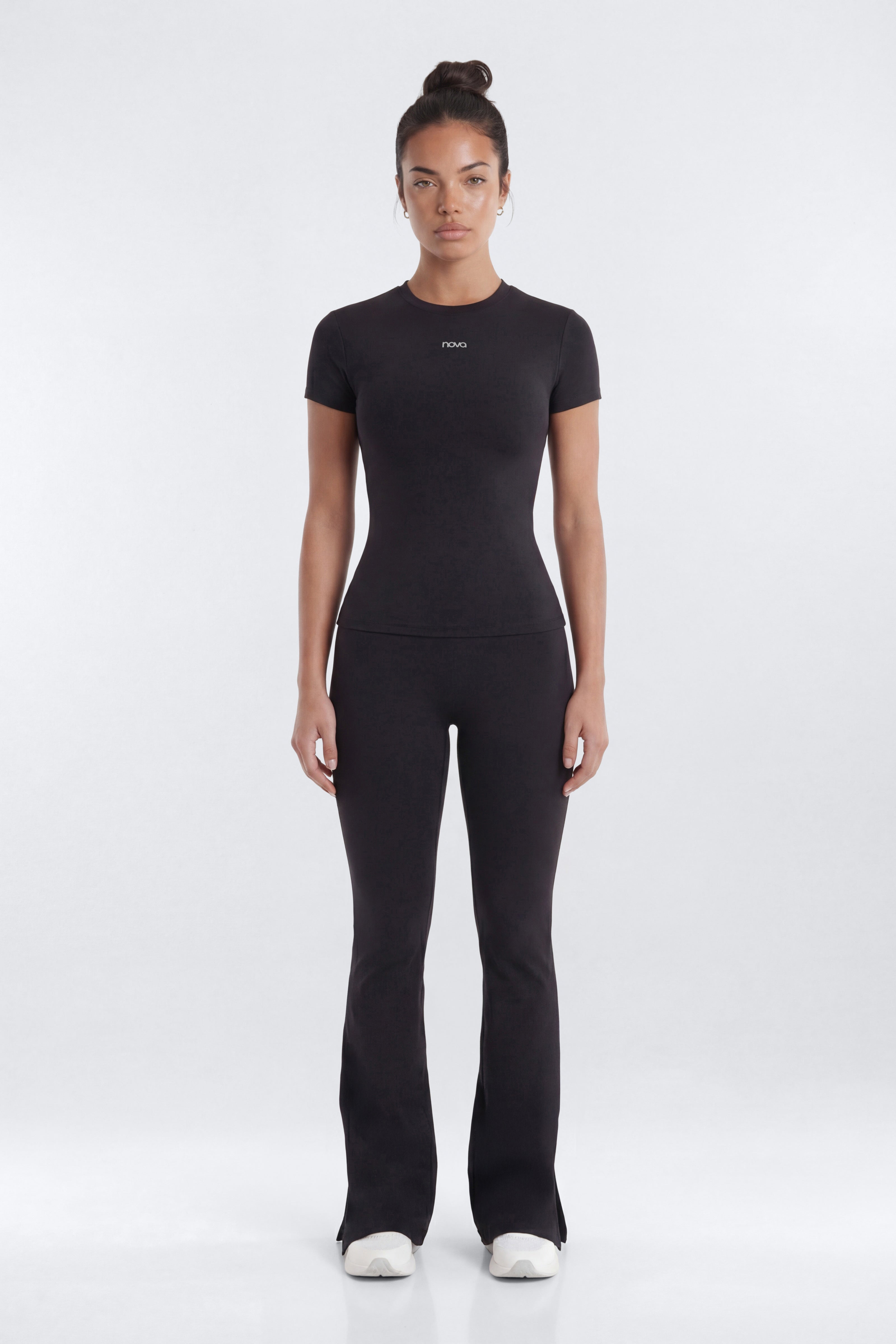 ProStretch™ Short Sleeve Sports Top - Black