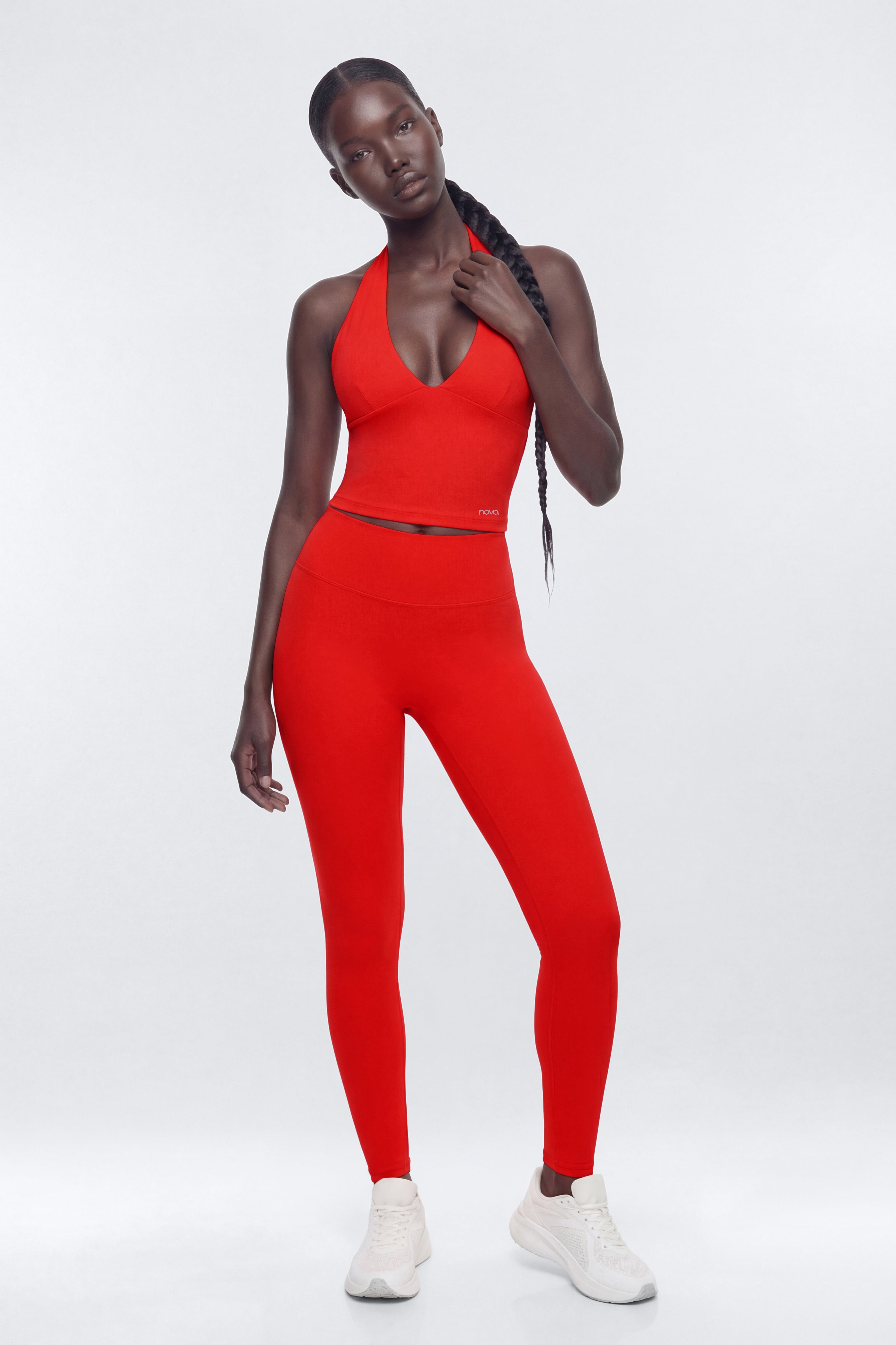 ProStretch™ 25″ High Rise Legging - Red