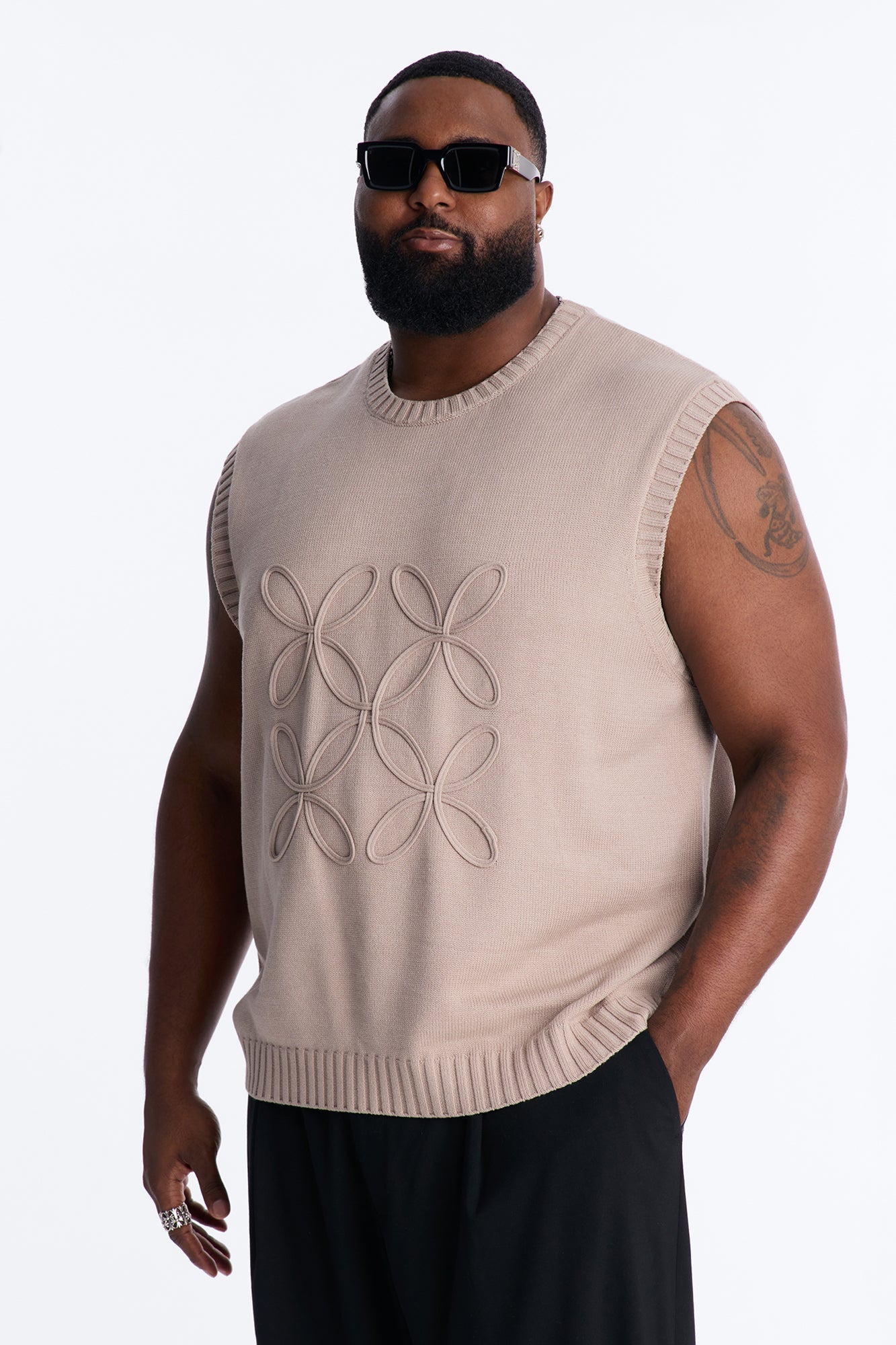 Soft Sands Sweater Vest - LightBrown